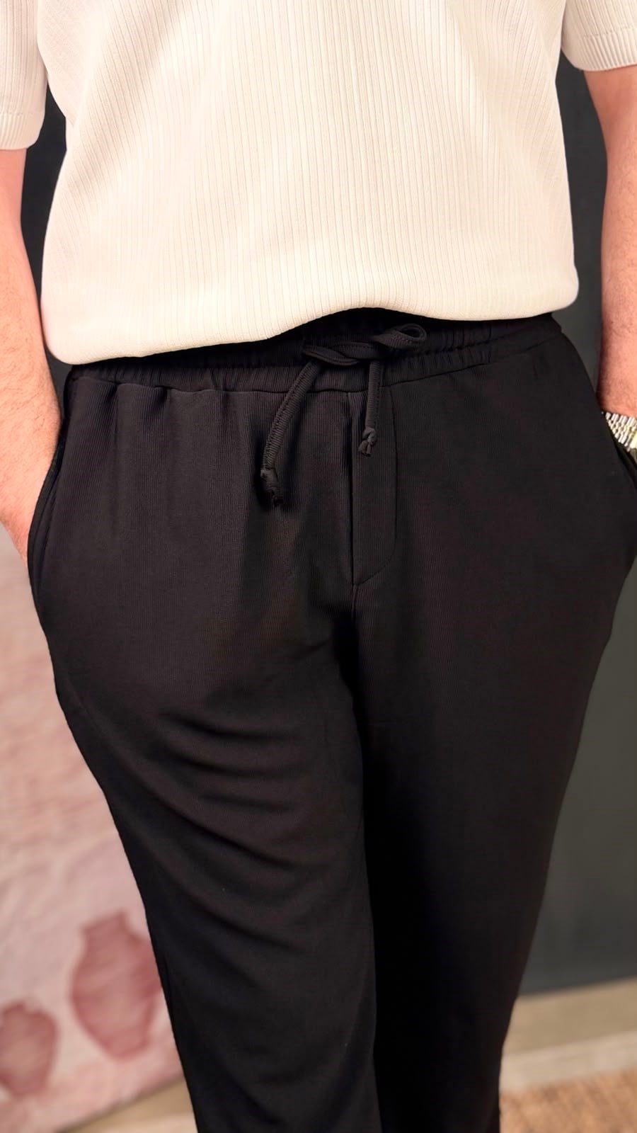 REGULAR FİTİLLİ JOGGER