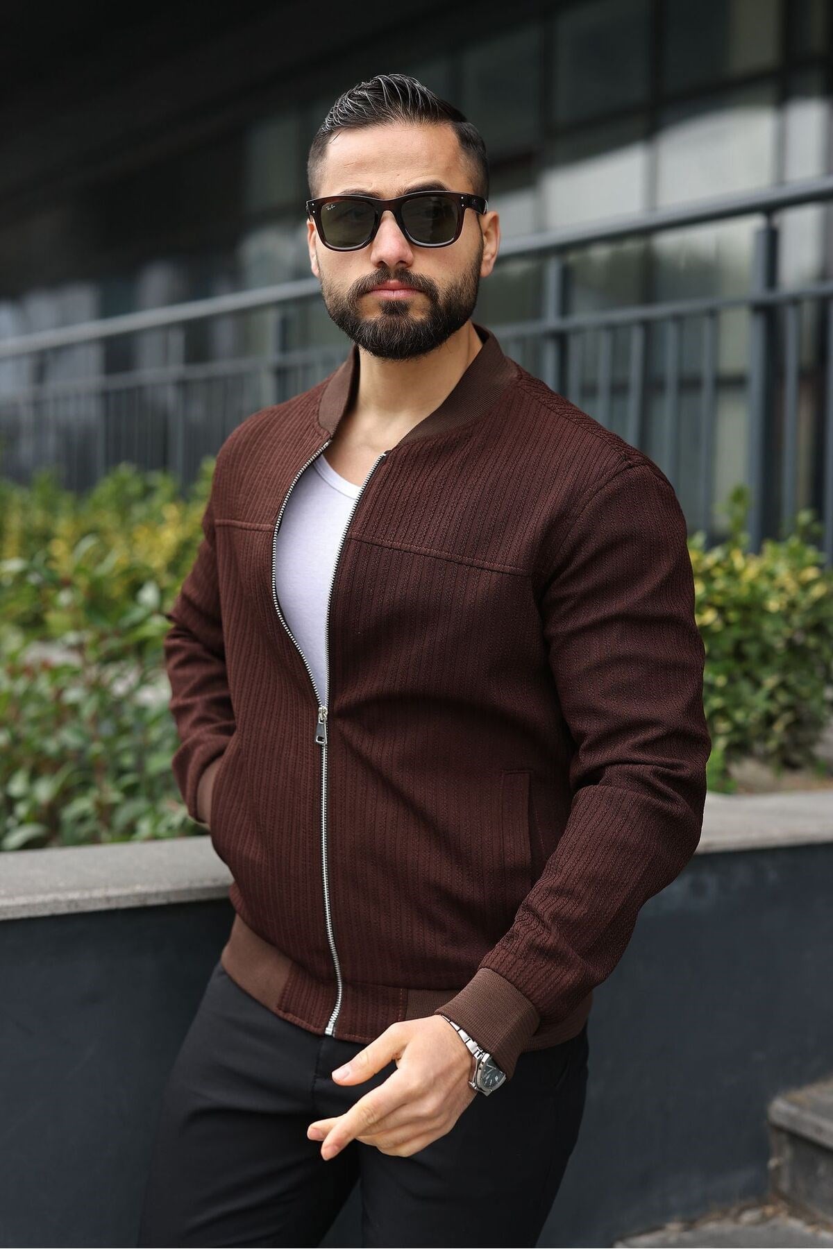 RELAX KESİM COLLEGE YAKA FİTİLLİ MEVSİMLİK ERKEK MONT