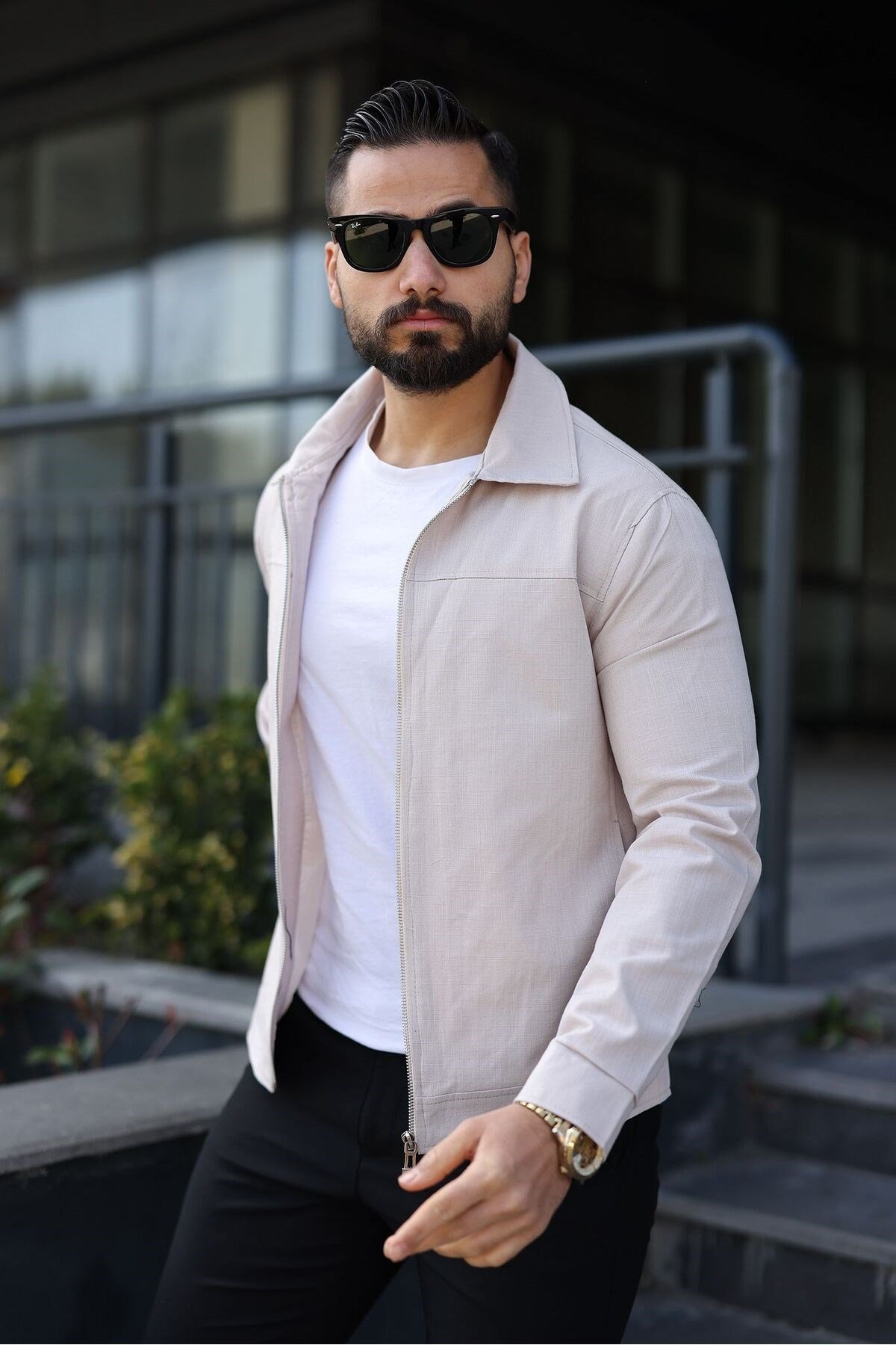 RELAX KESİM COLLEGE YAKA FİTİLLİ MEVSİMLİK ERKEK MONT
