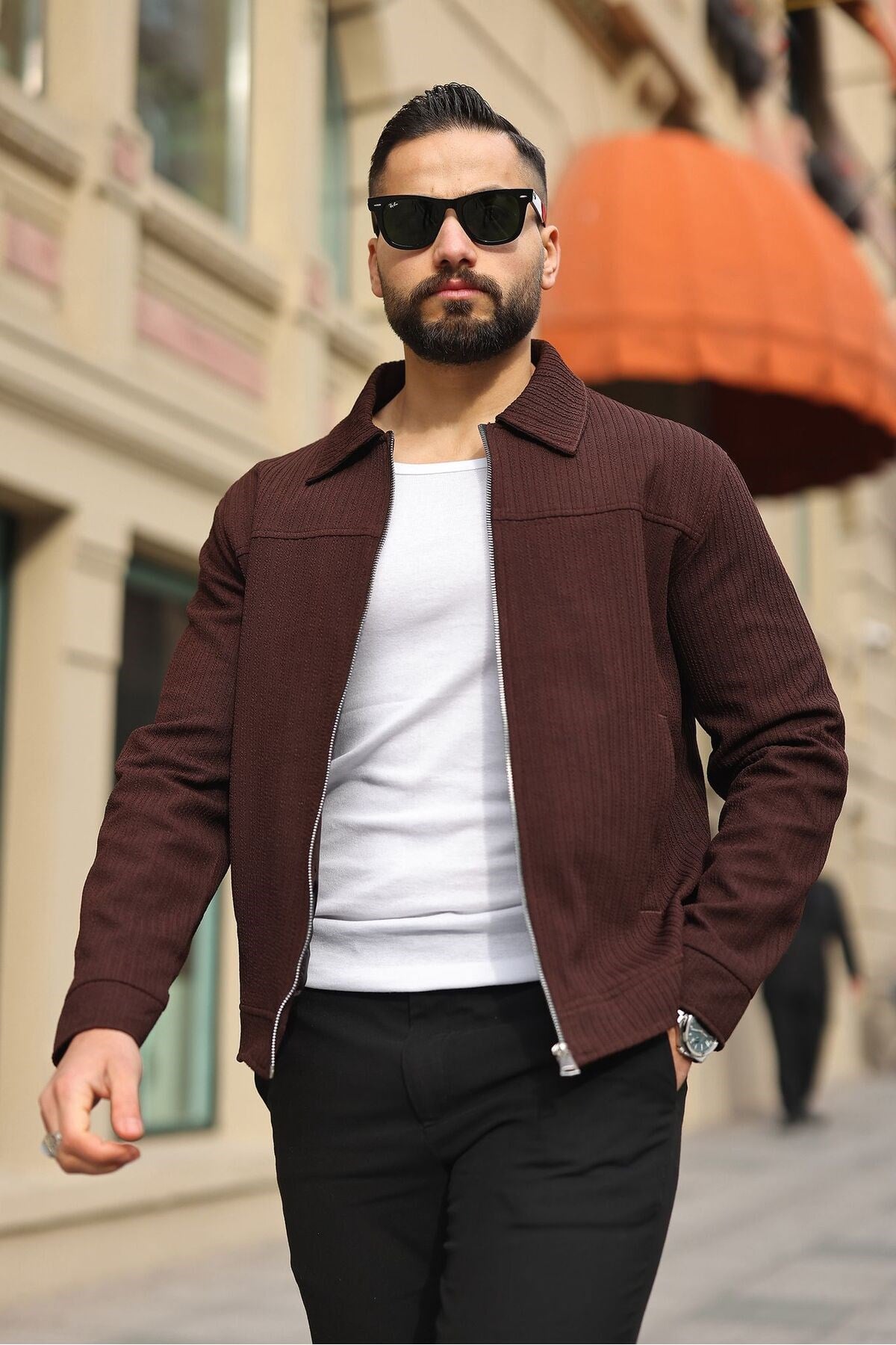 RELAX KESİM FİTİLLİ MEVSİMLİK ERKEK MONT