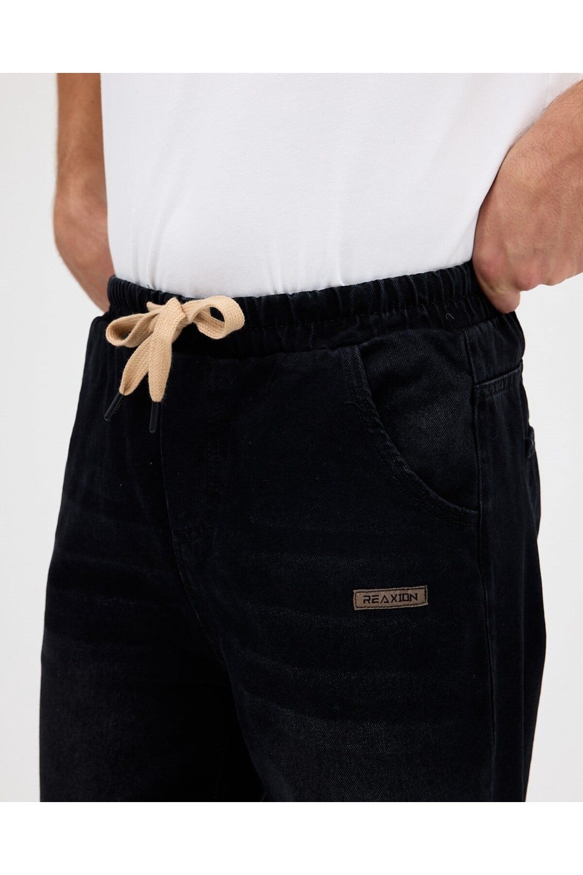 SALAŞ BAGGY JEAN PANTOLON (SİYAH)
