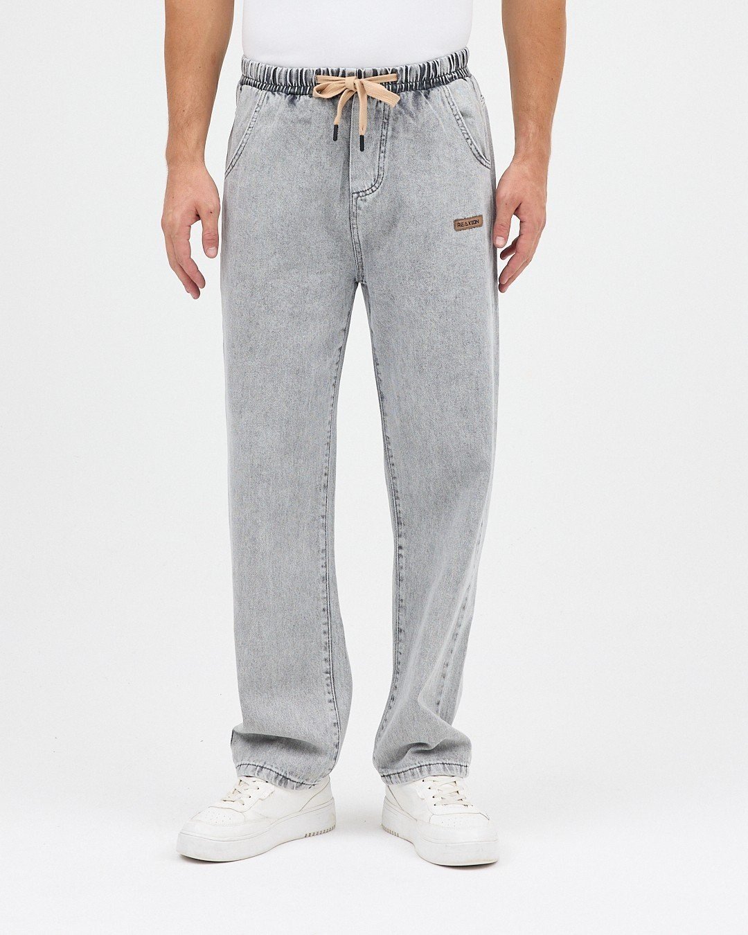 SALAŞ KESİM BAGGY JEAN PANTOLON (GRİ)