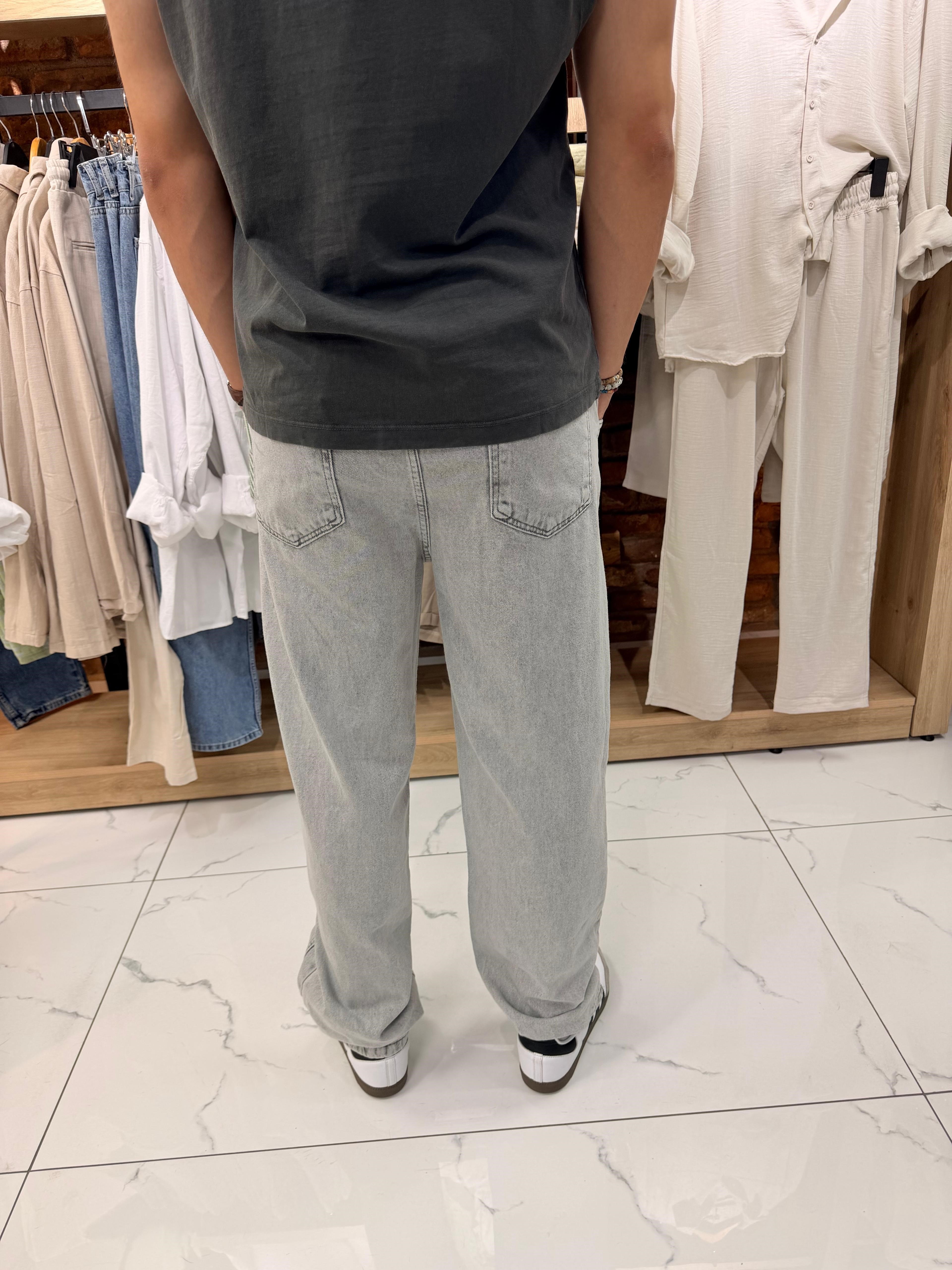 YAN DETAYLI BAGGY KOT PANTOLON 228