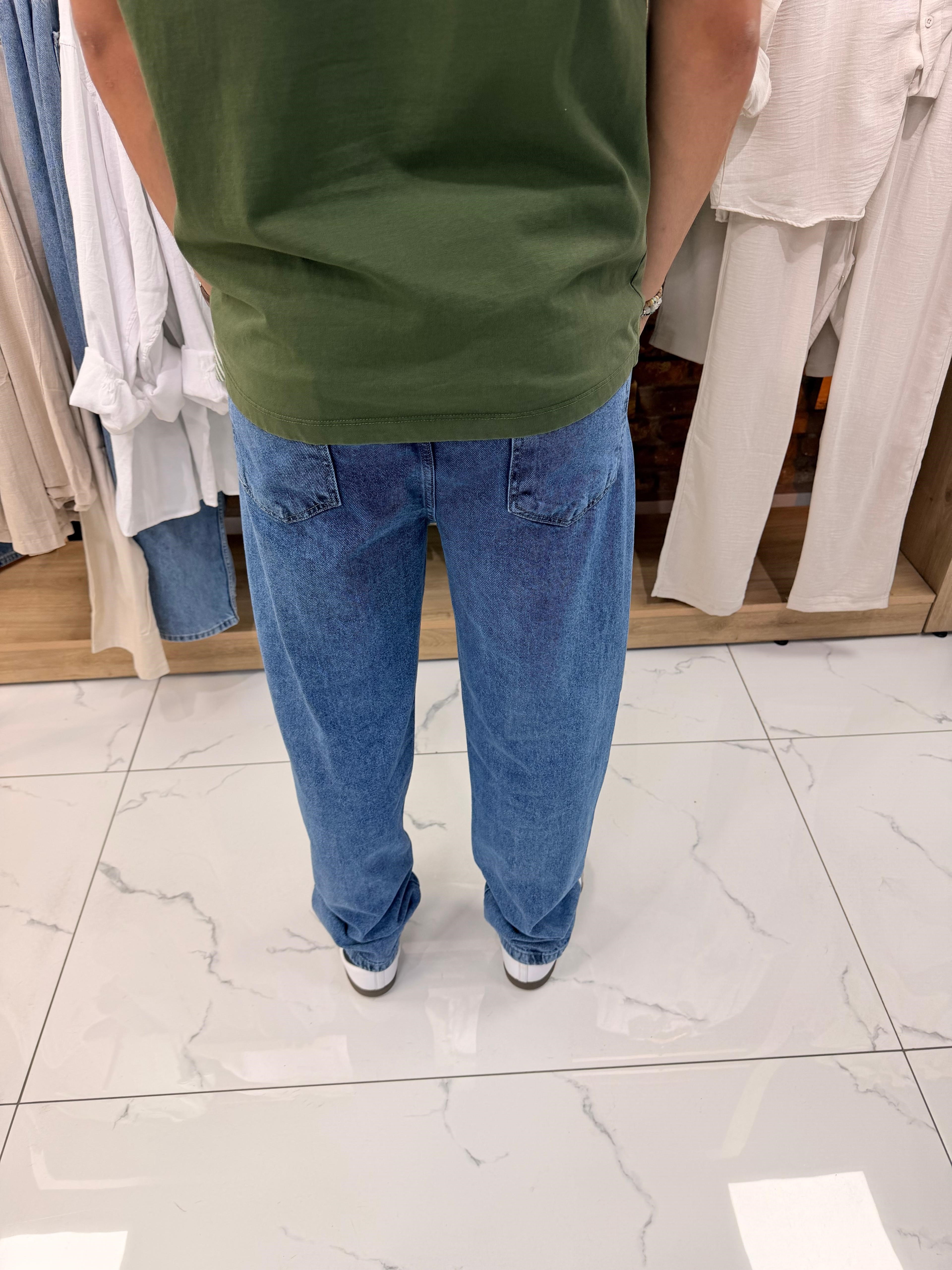 YAN DETAYLI BAGGY KOT PANTOLON 426