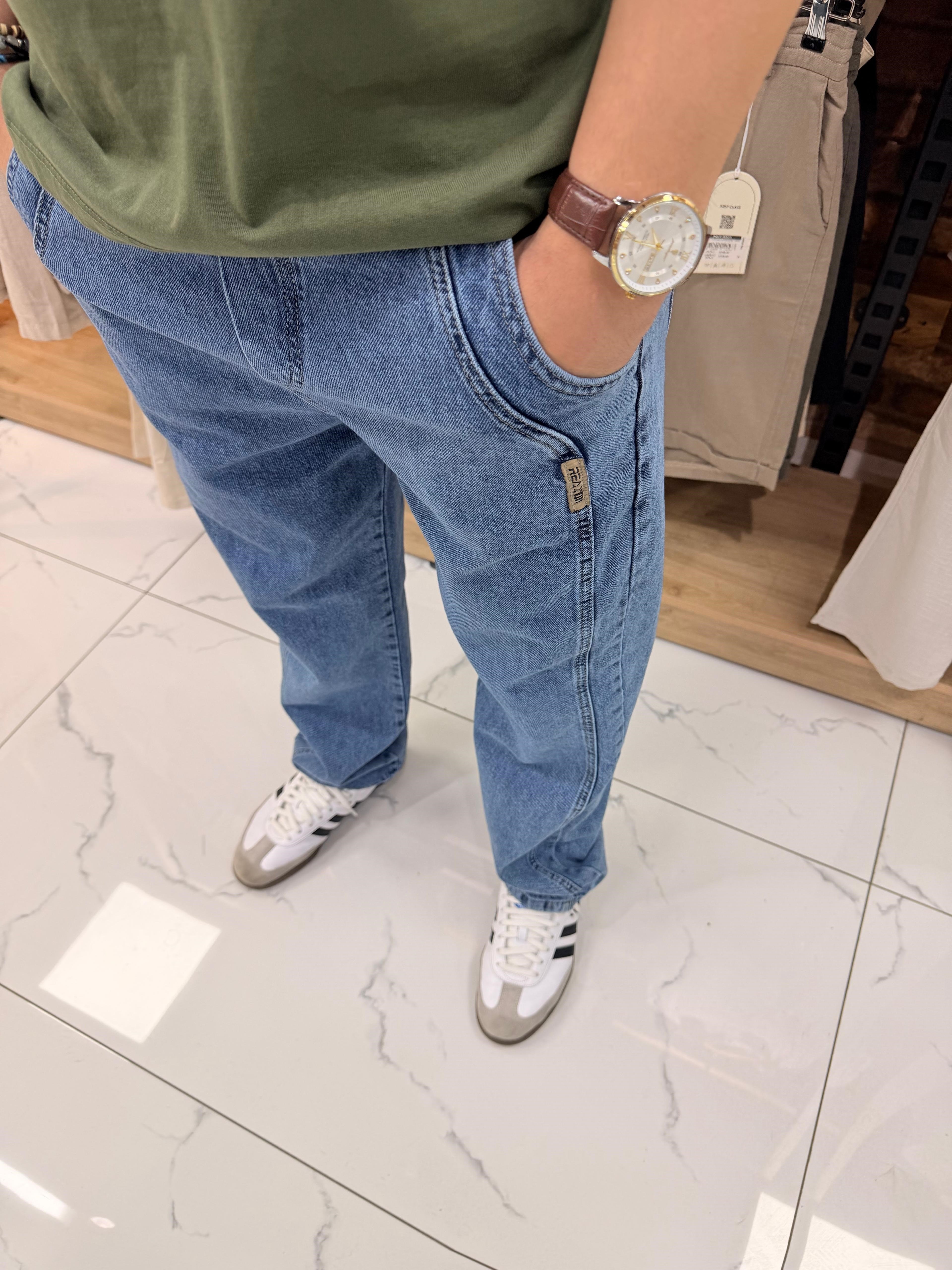 YAN DETAYLI BAGGY KOT PANTOLON 426