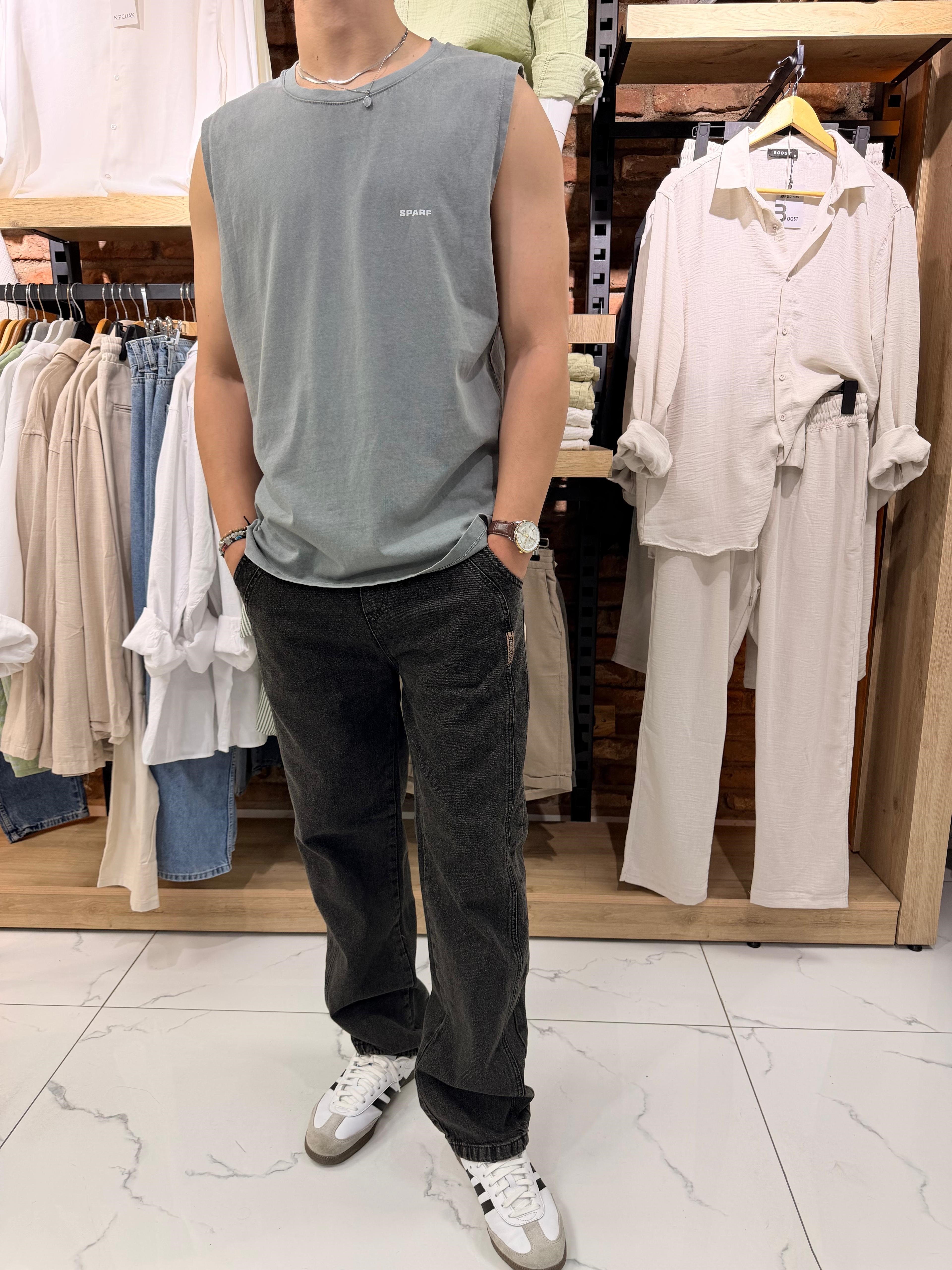 YAN DETAYLI BAGGY KOT PANTOLON 438