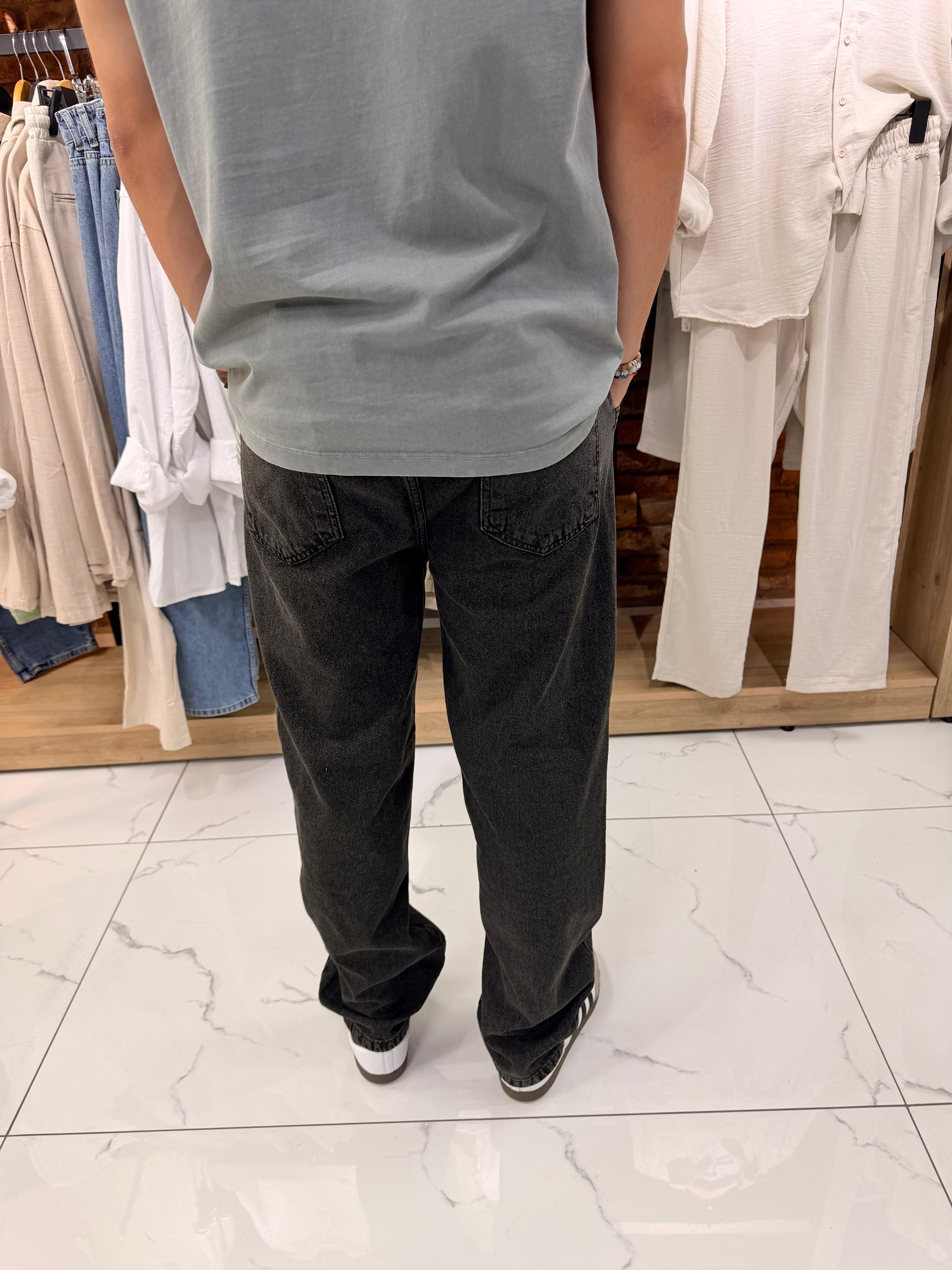 YAN DETAYLI BAGGY KOT PANTOLON 438