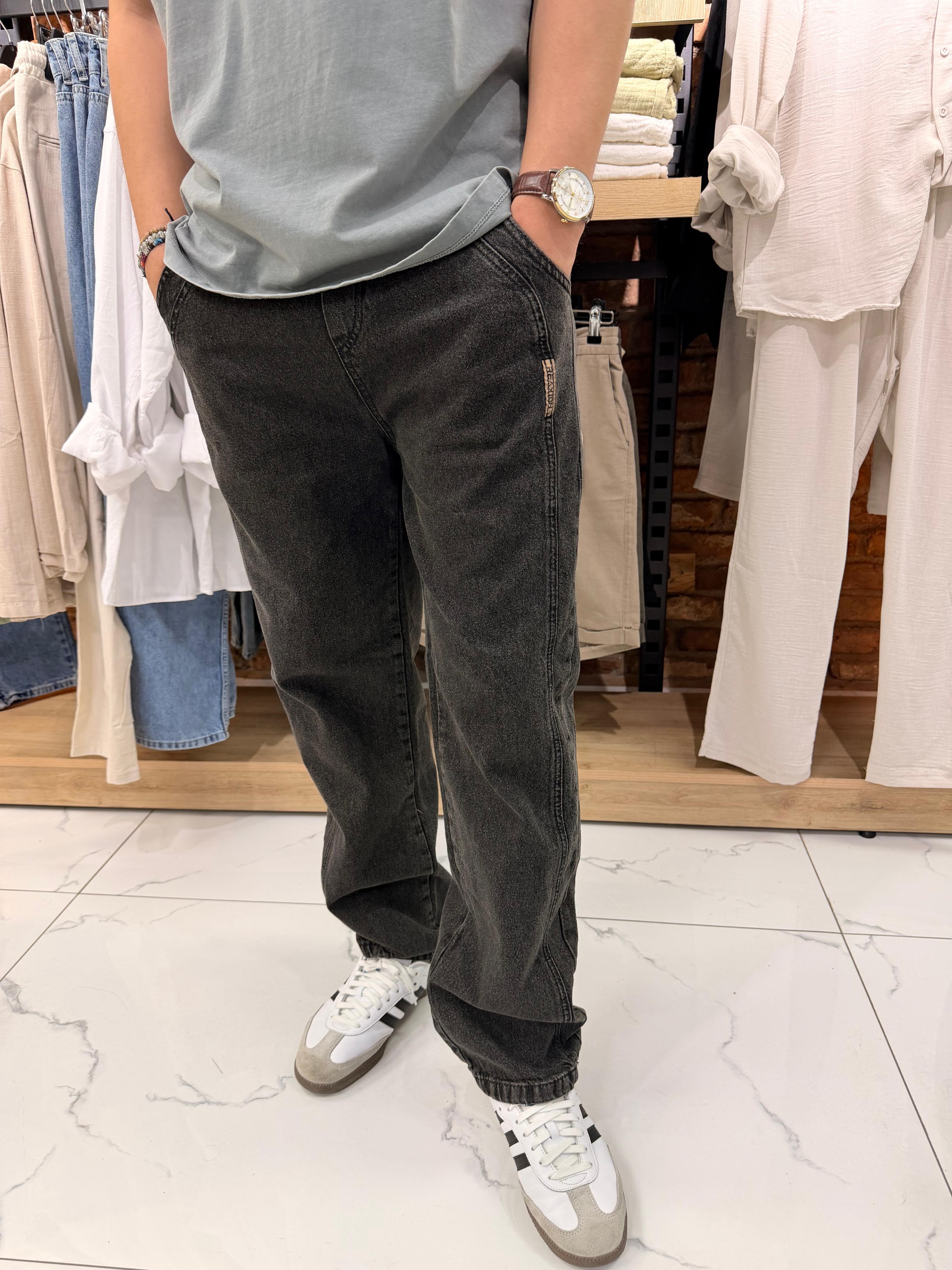 YAN DETAYLI BAGGY KOT PANTOLON 438