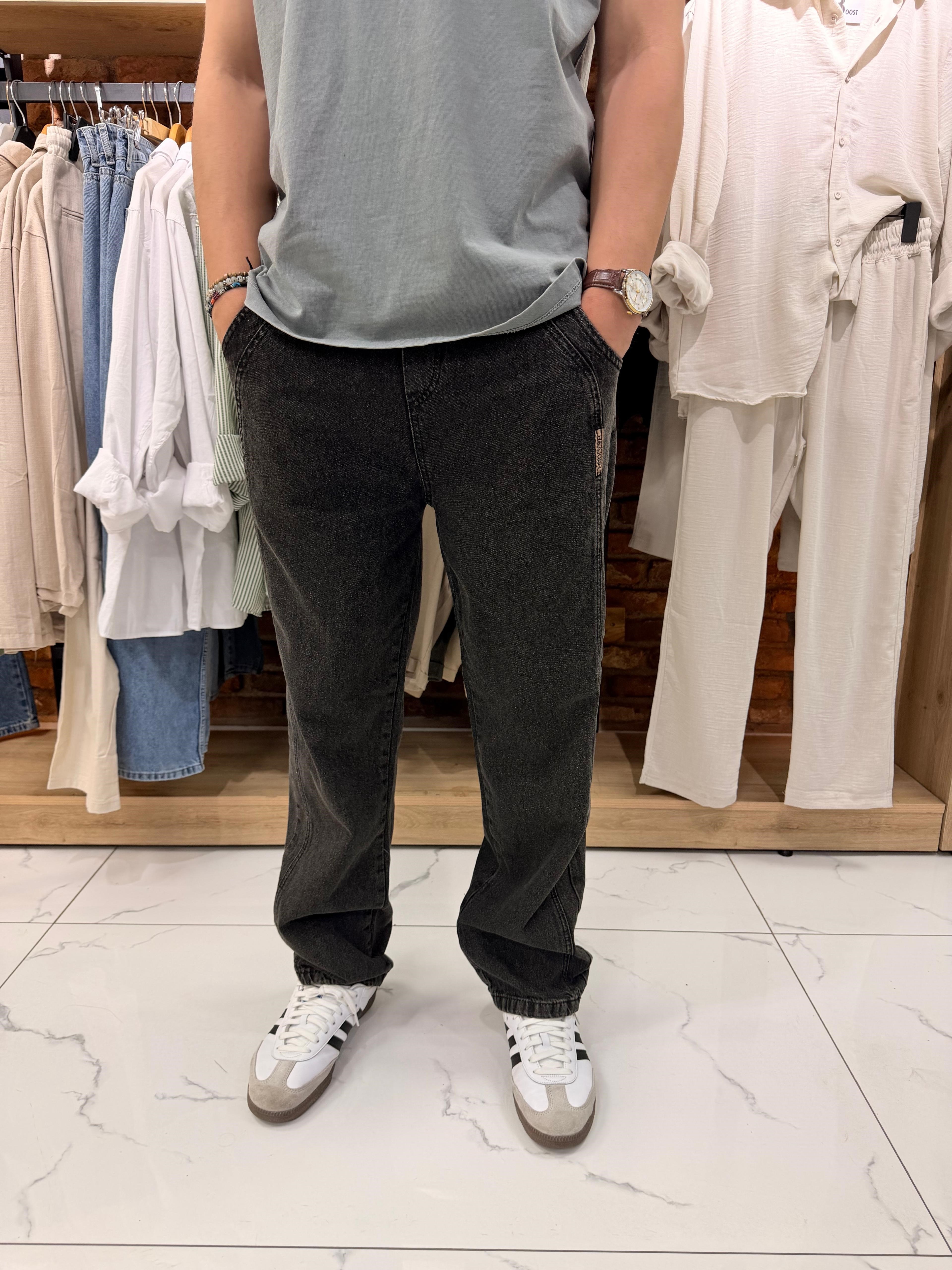 YAN DETAYLI BAGGY KOT PANTOLON 438