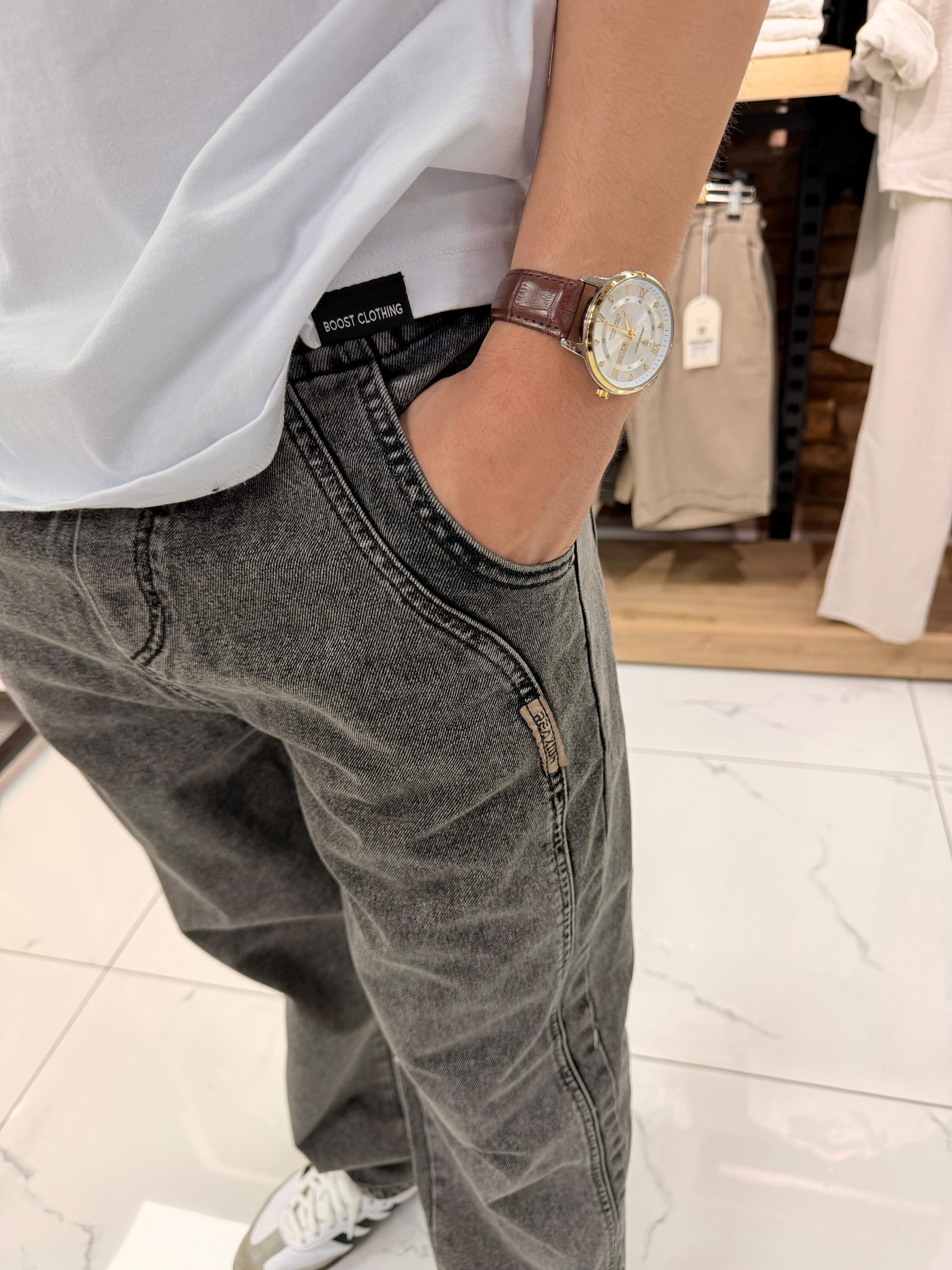 YAN DETAYLI BAGGY KOT PANTOLON 516