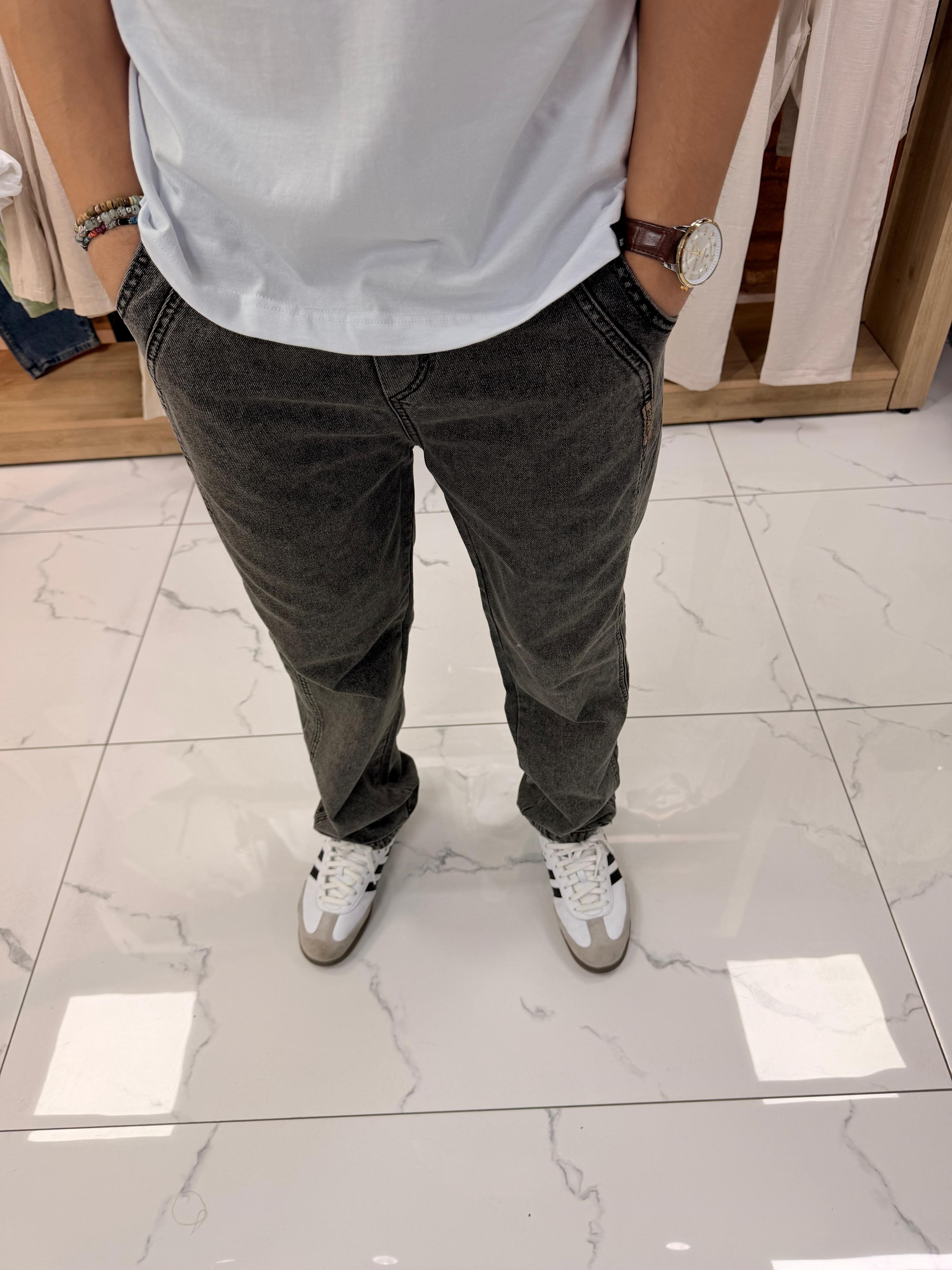 YAN DETAYLI BAGGY KOT PANTOLON 516