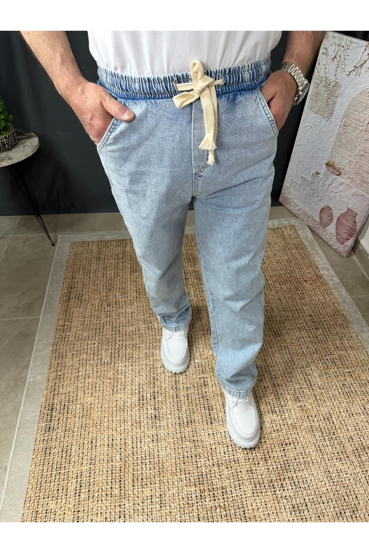 YAN DETAYLI KOT JOGGER