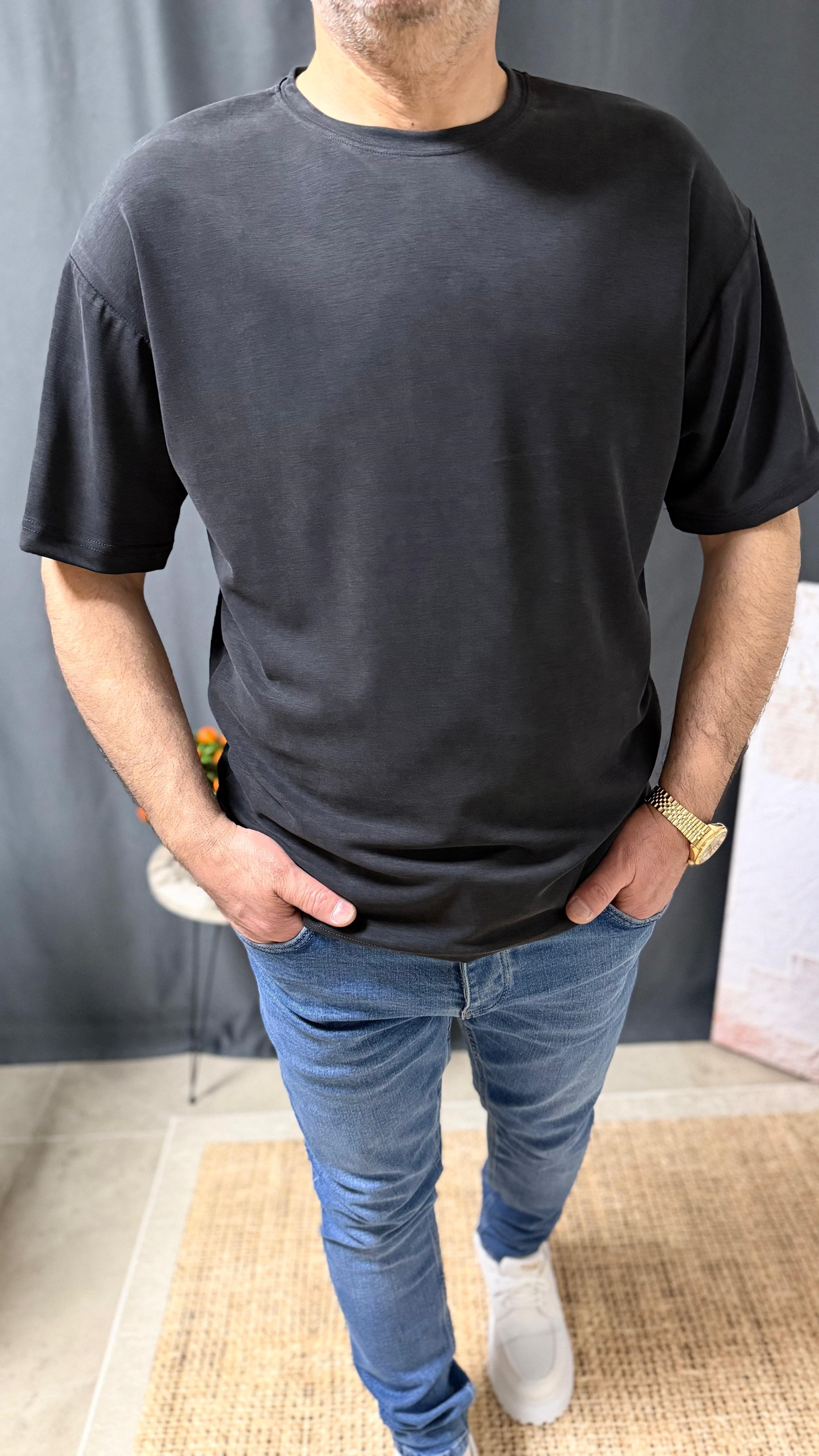 YIKAMALI BİSİKLET YAKA TİŞÖRT