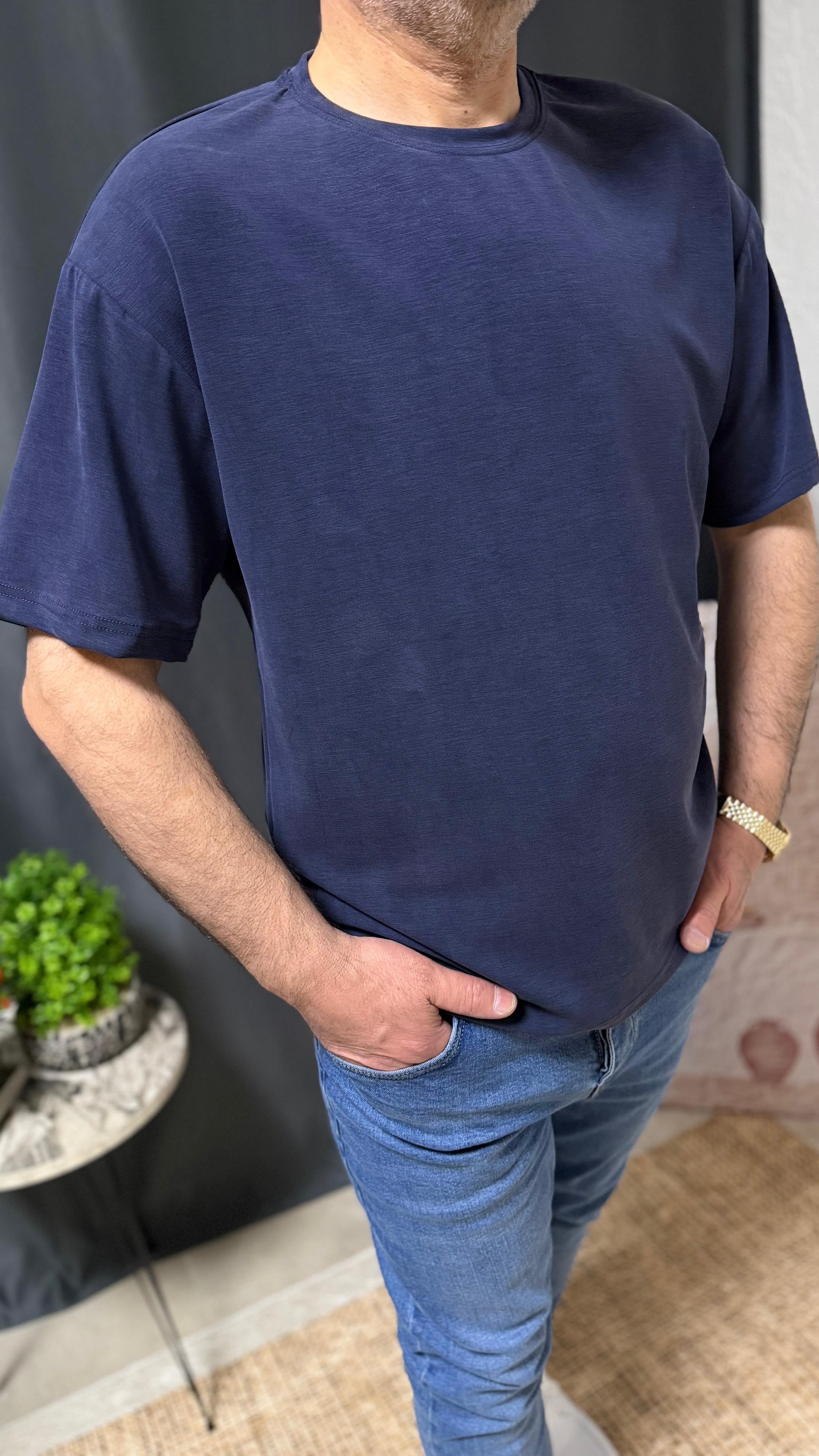 YIKAMALI BİSİKLET YAKA TİŞÖRT