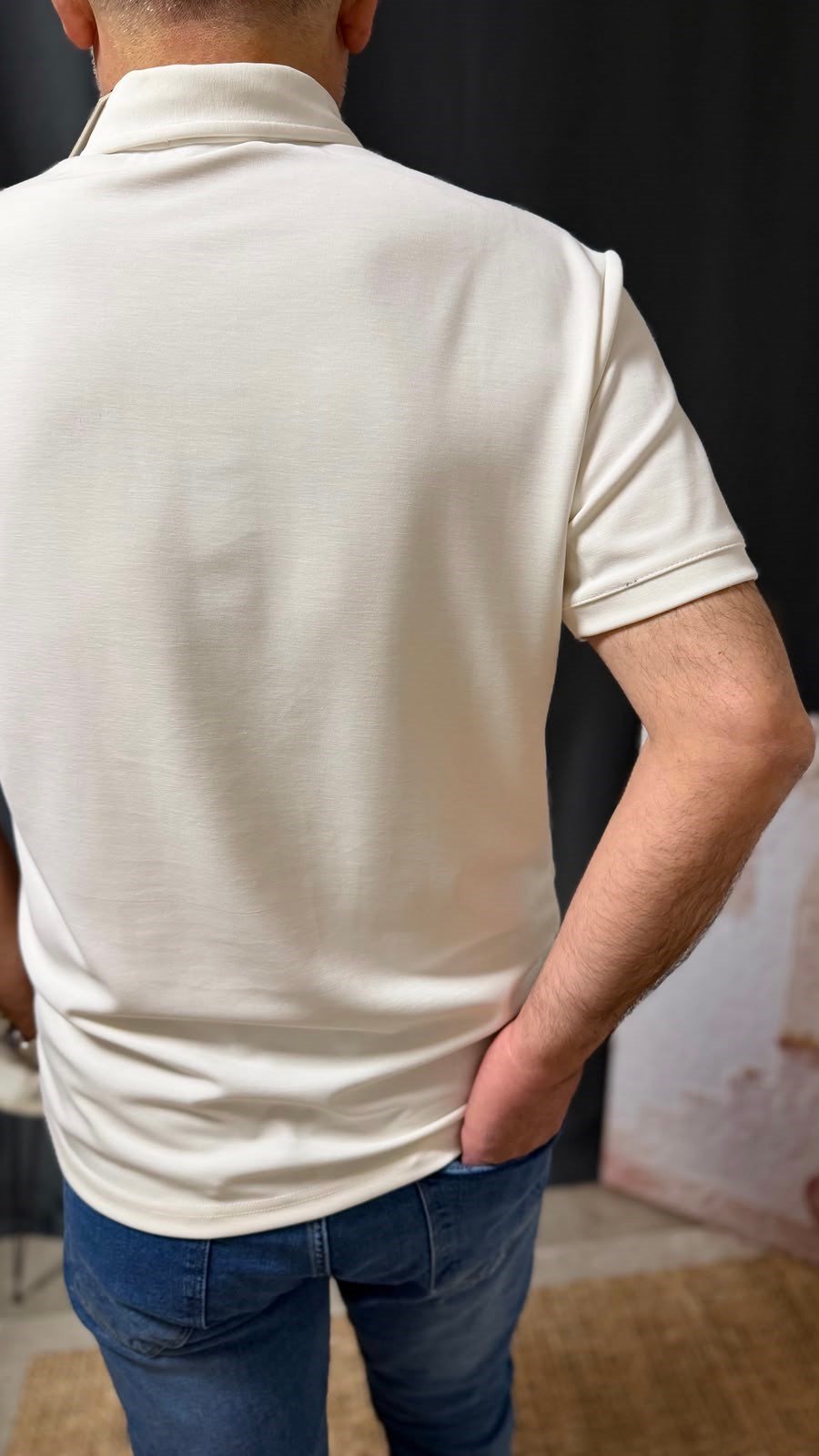 YIKAMALI POLO YAKA TİŞÖRT