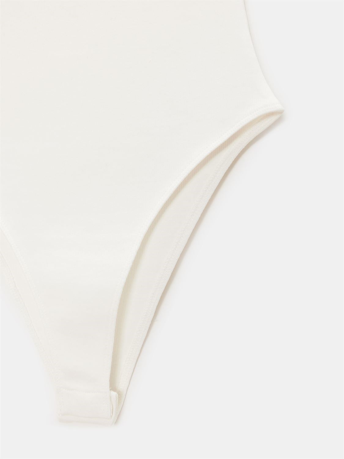 Ekru Fitilli Bodysuit