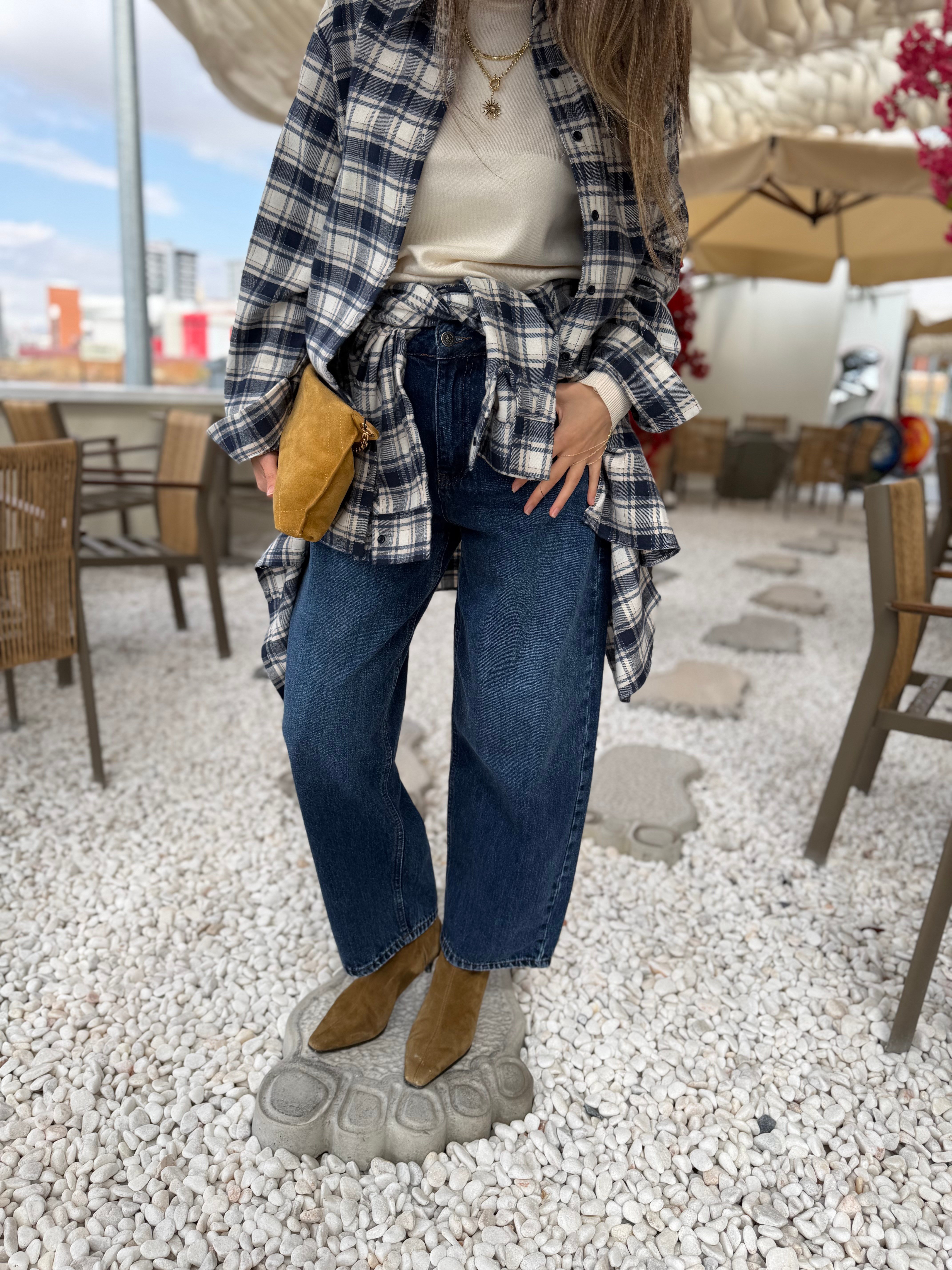Mavi Barrel Jean