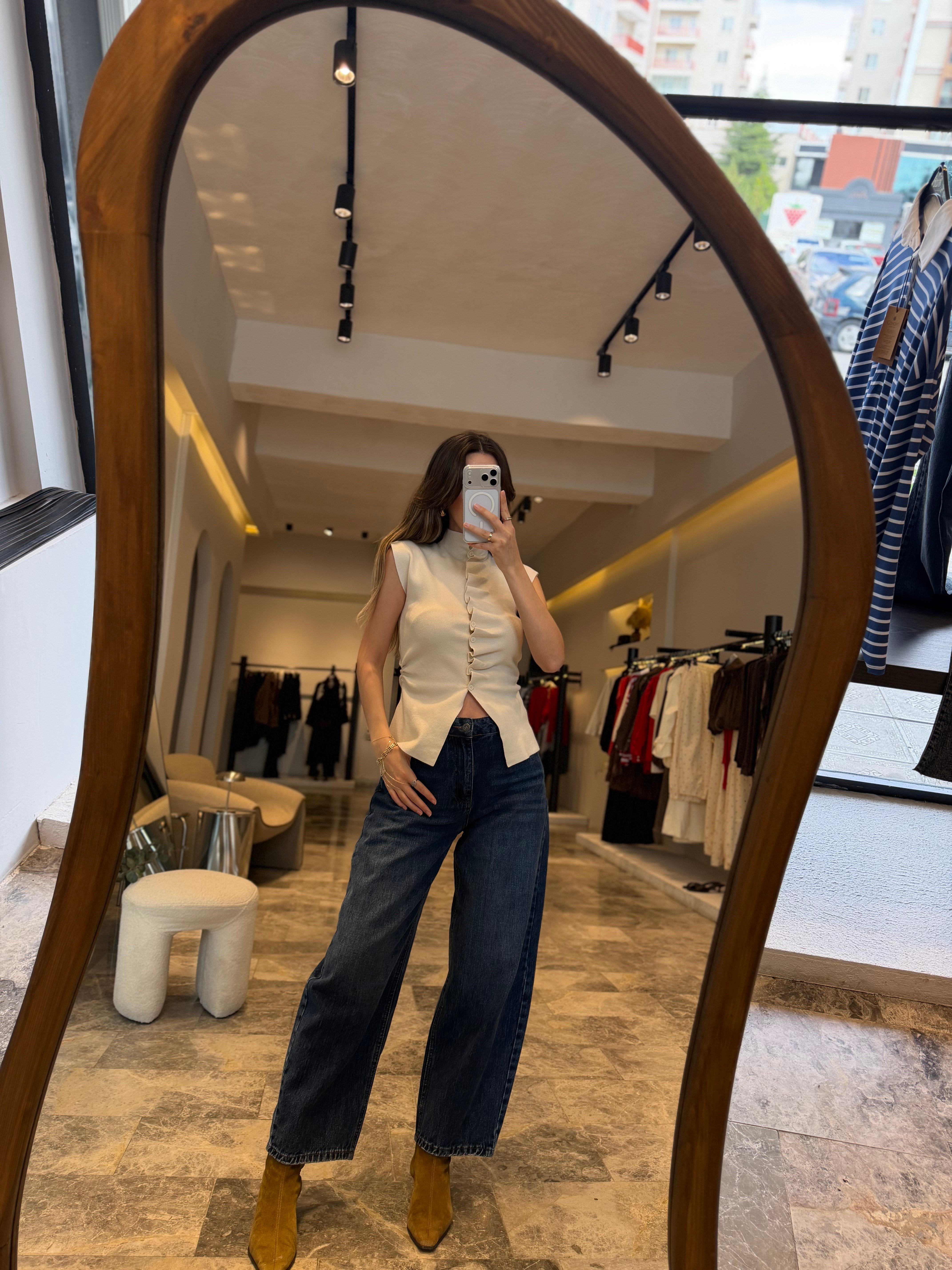Mavi Barrel Jean