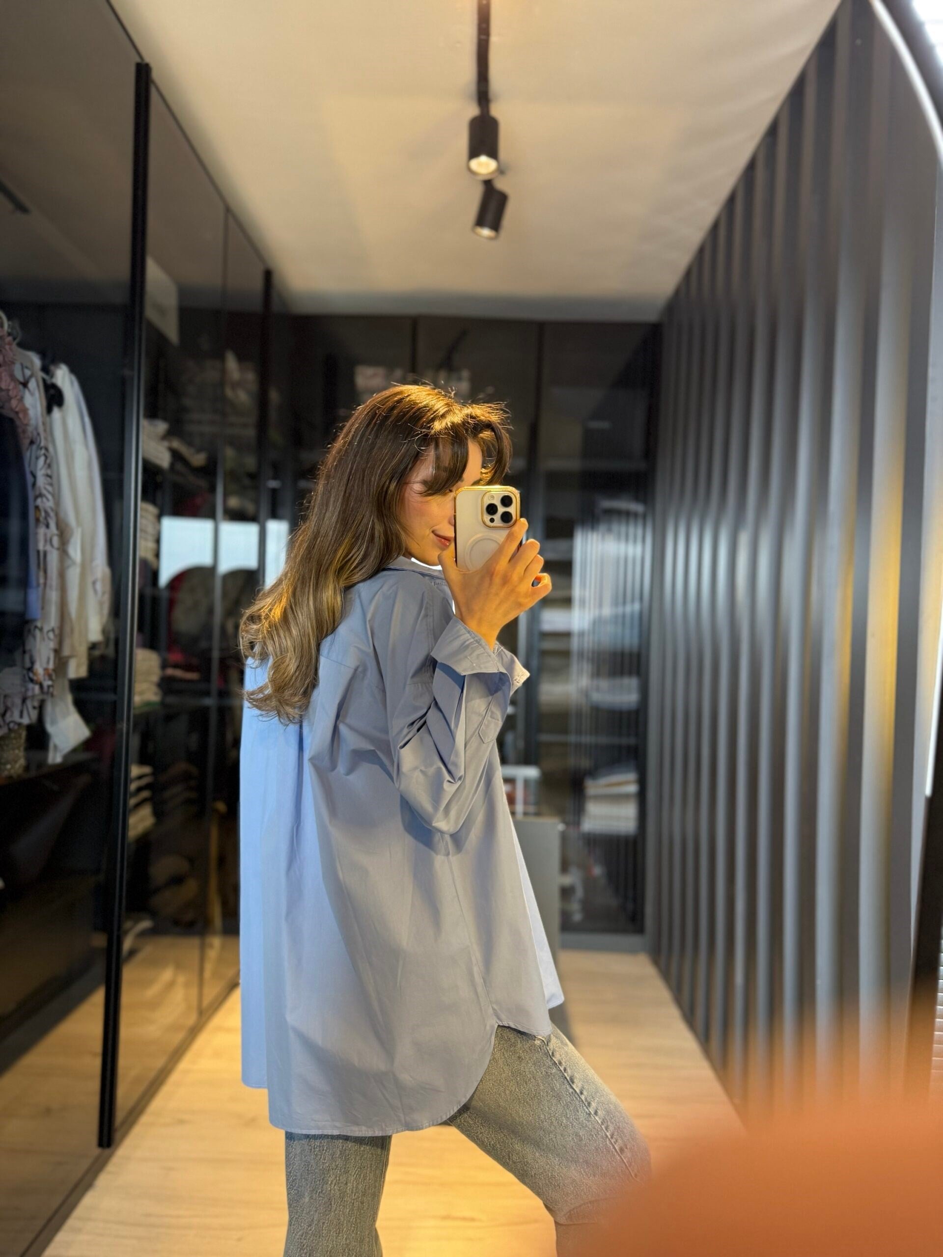 Oversize Poplin Gömlek