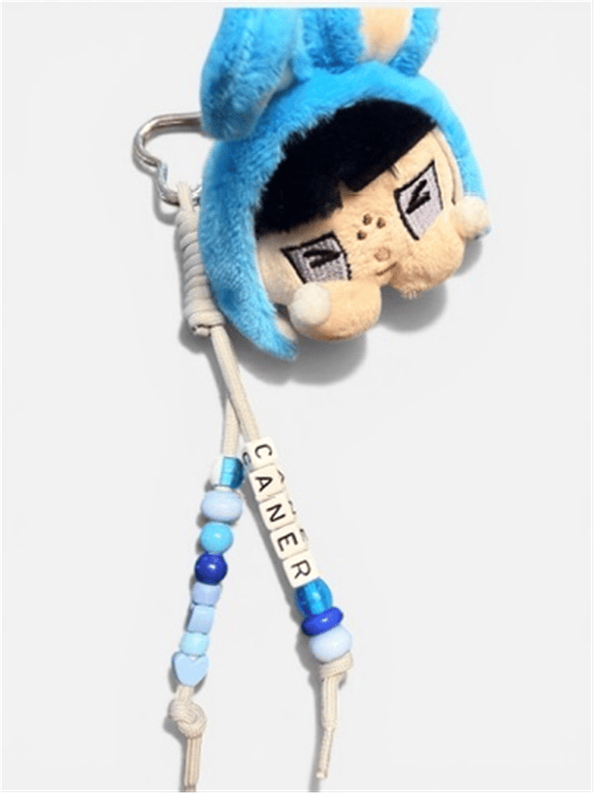 Cry Baby Koyu Mavi Charm | Telefon ve Çanta Süsü, Sevimli Anahtarlık Aksesuarı