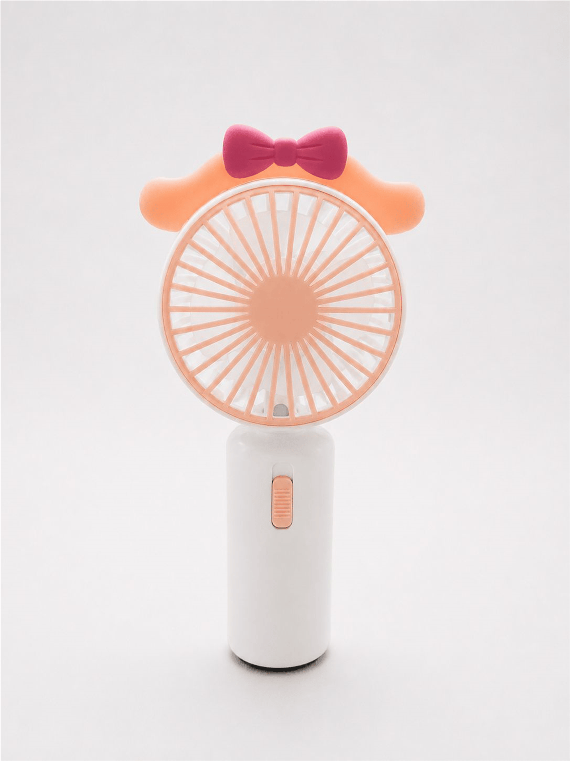 Les Petites Mains Fiyonklu Tavşan Kulaklı Şarjlı Mini El Vantilatörü – Taşınabilir USB Fan