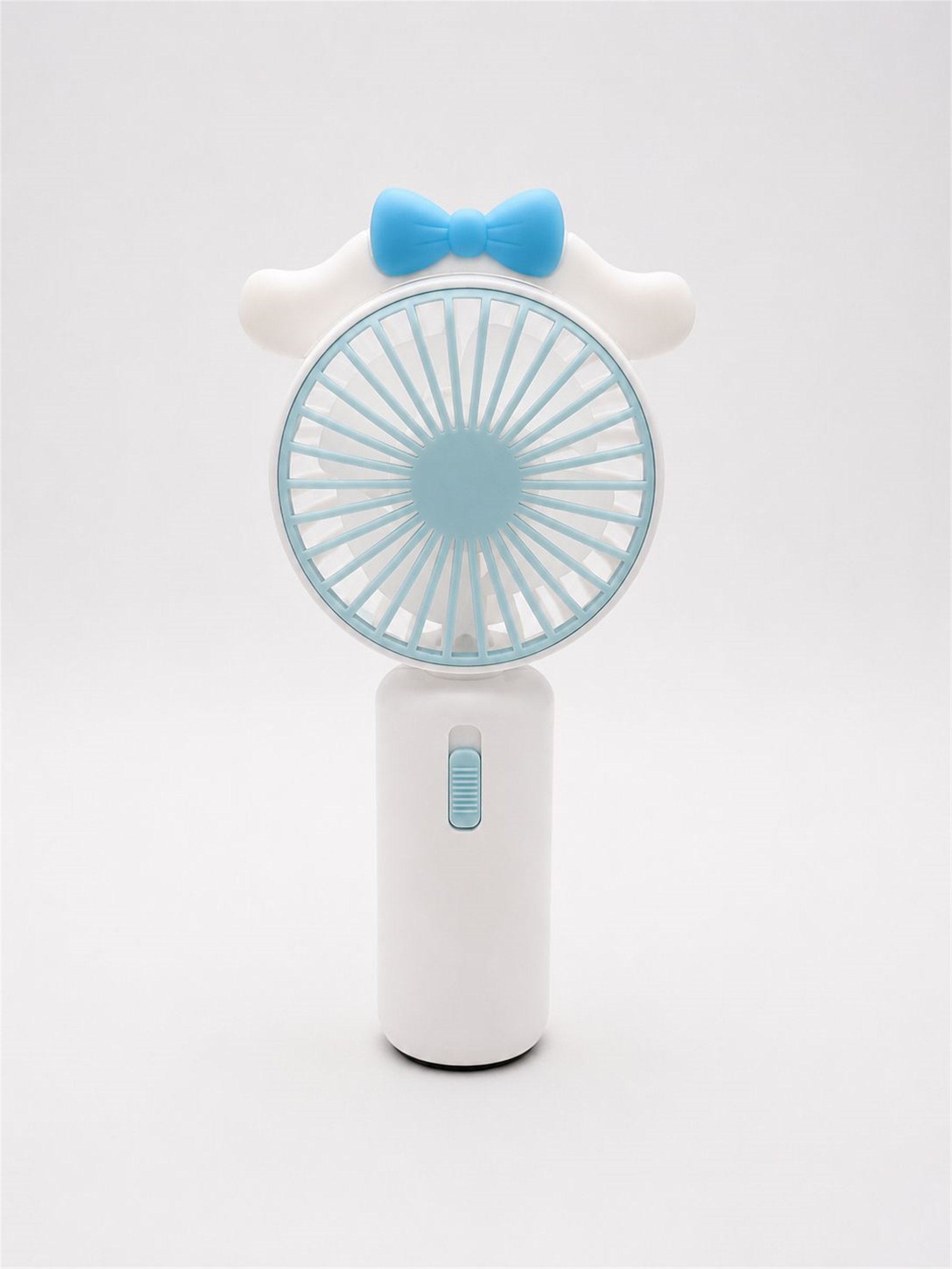 Les Petites Mains Fiyonklu Tavşan Kulaklı Şarjlı Mini El Vantilatörü – Taşınabilir USB Fan