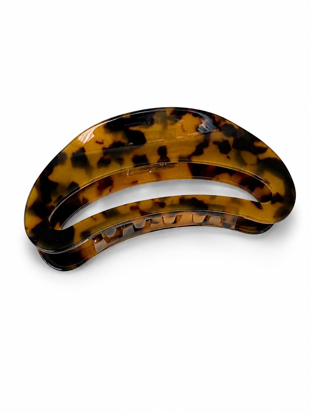 Les Petites Mains Leopar Desenli Asetat Saç Tokası – Mandal Toka