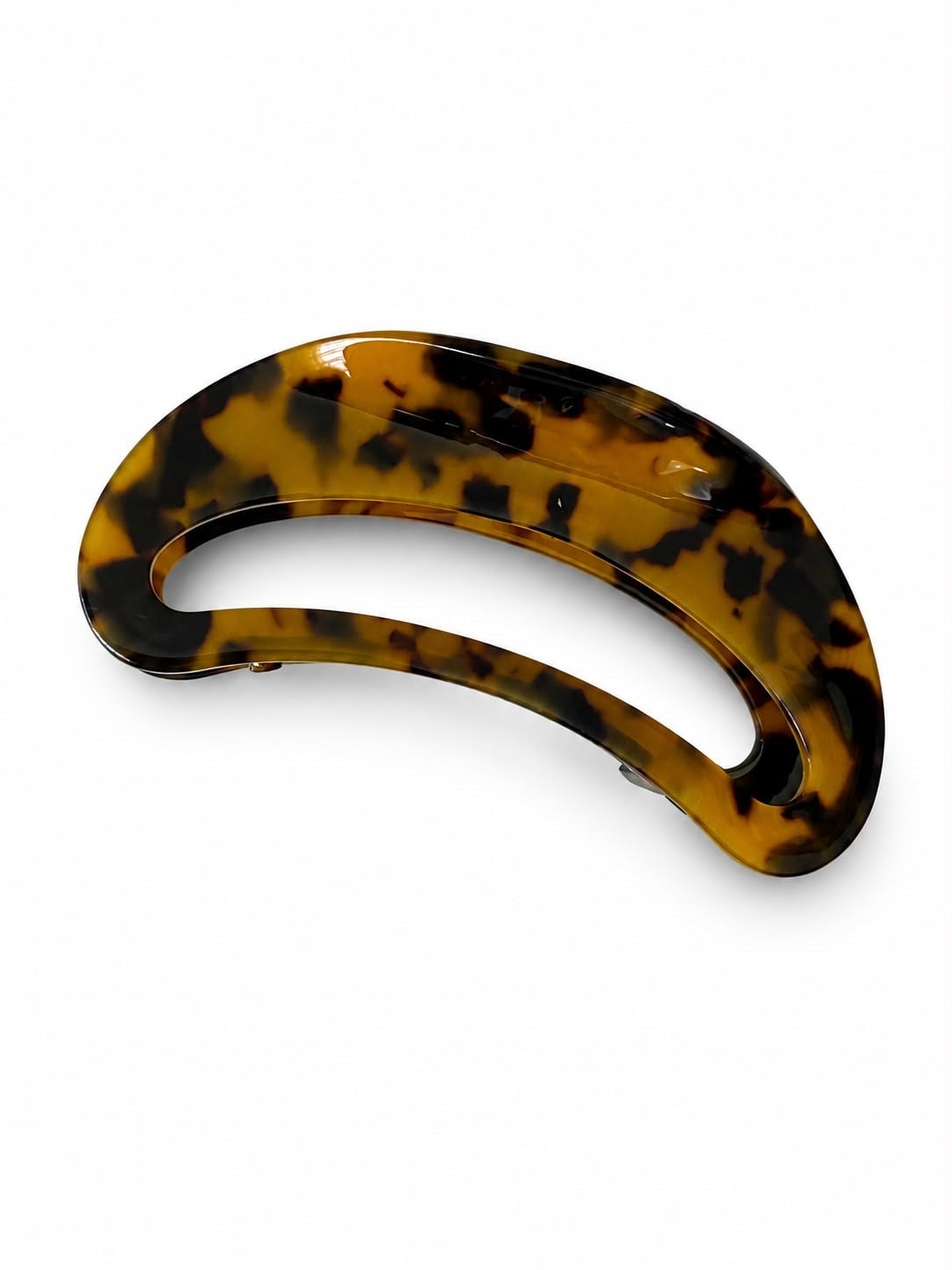 Les Petites Mains Leopar Desenli Asetat Saç Tokası – Mandal Toka