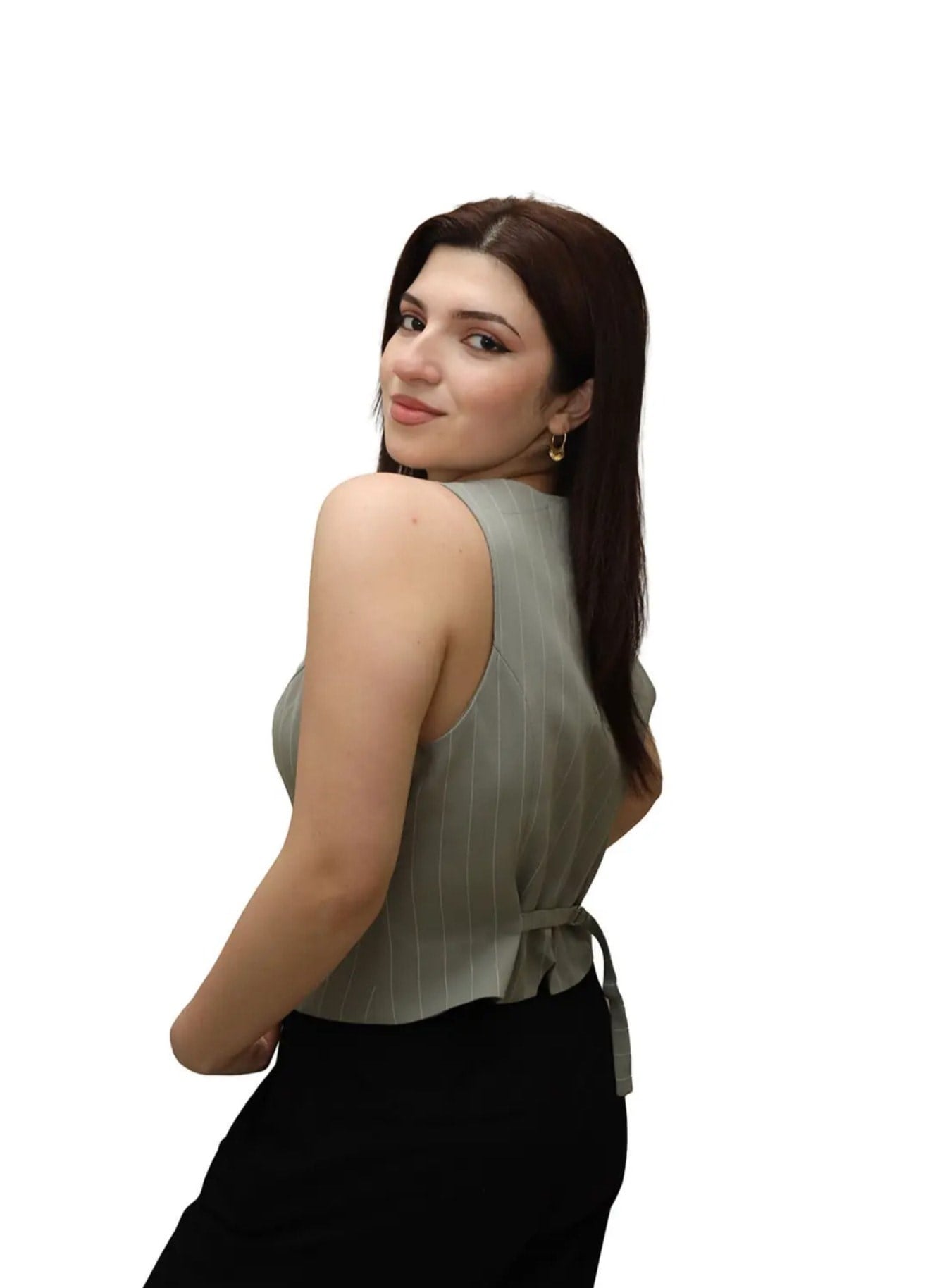 Yeşil Cizgili- Gömlek
