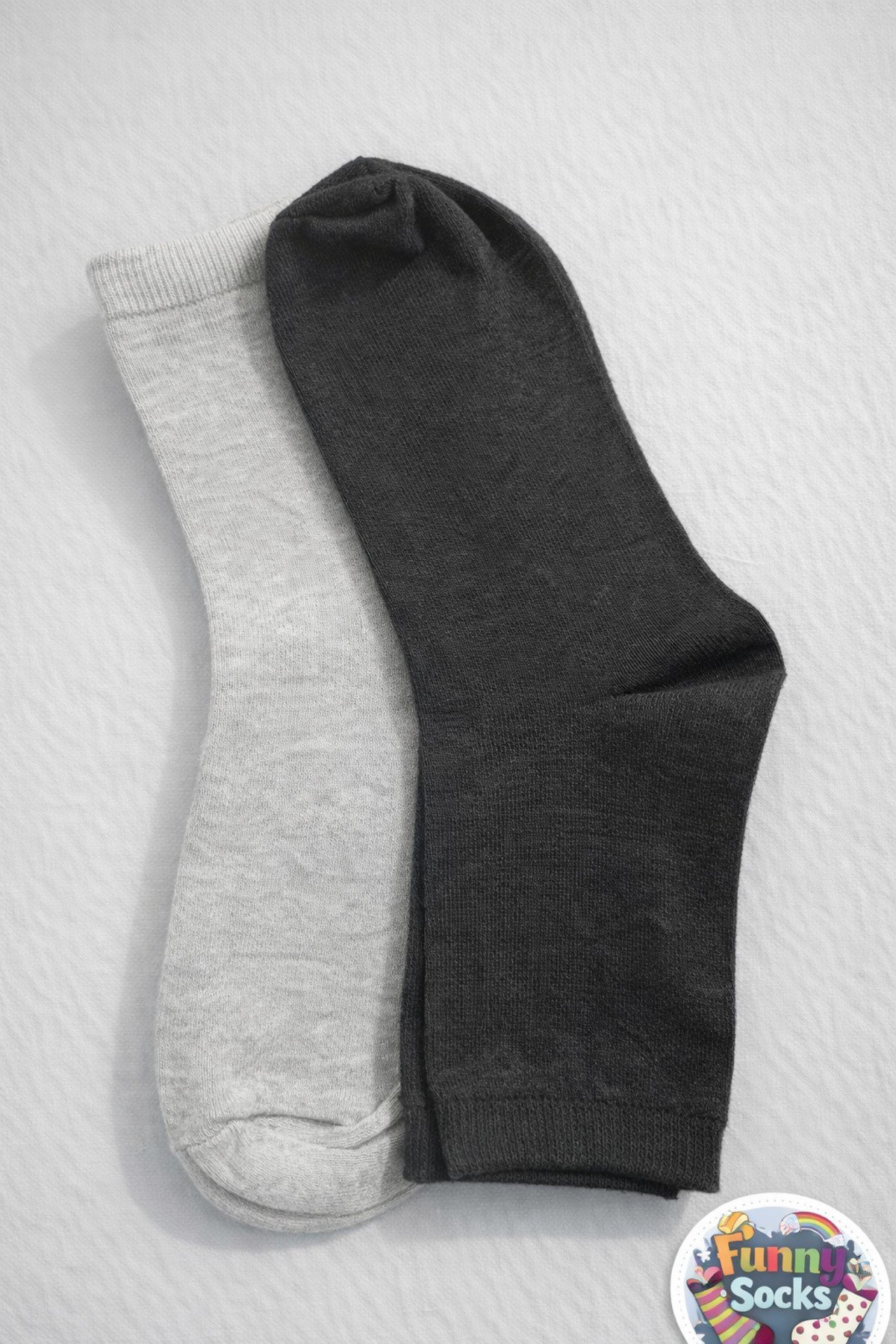 Funny Socks Basic Günlük Çorap – (2’li Paket)