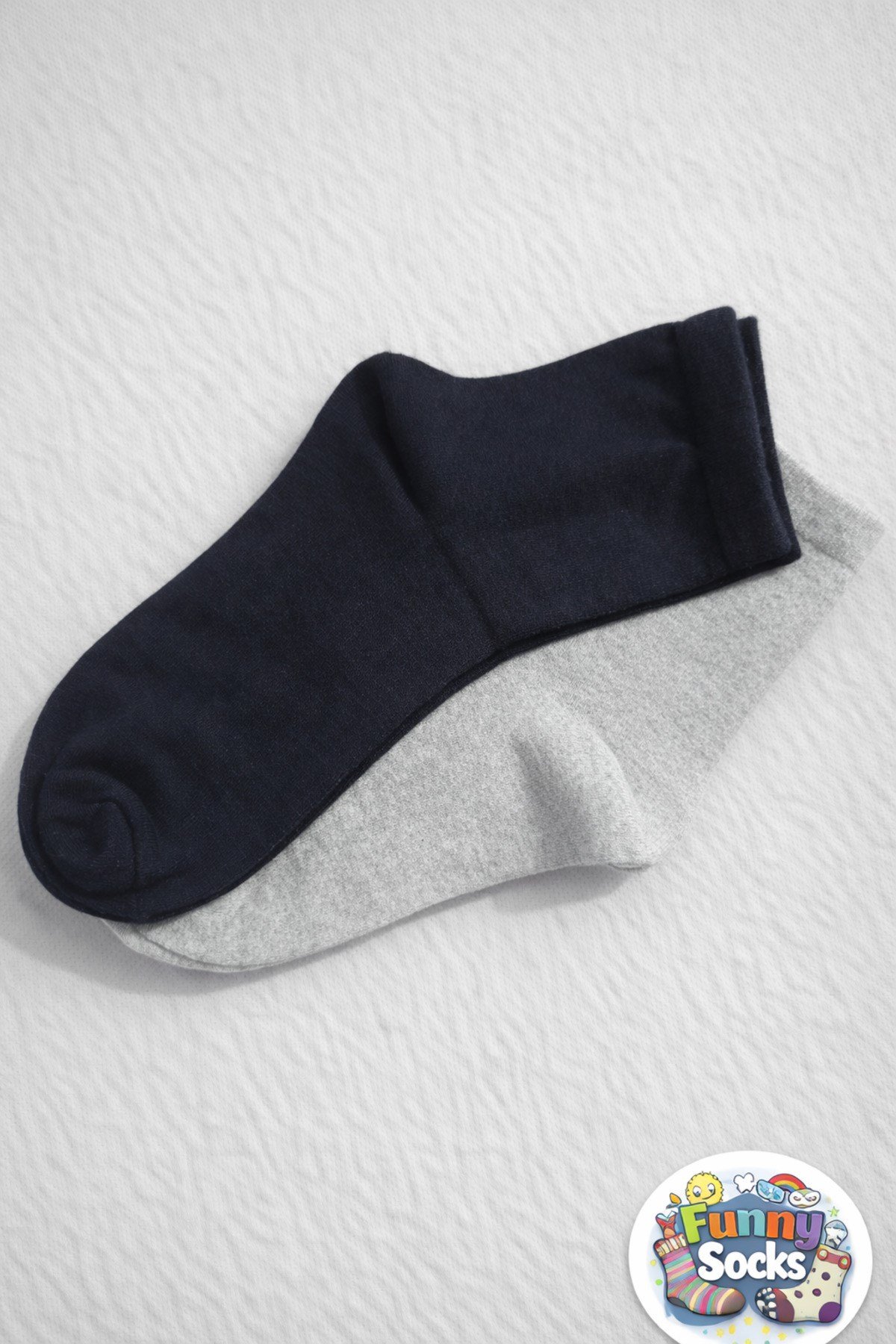 Funny Socks Basic Günlük Çorap – (2’li Paket)