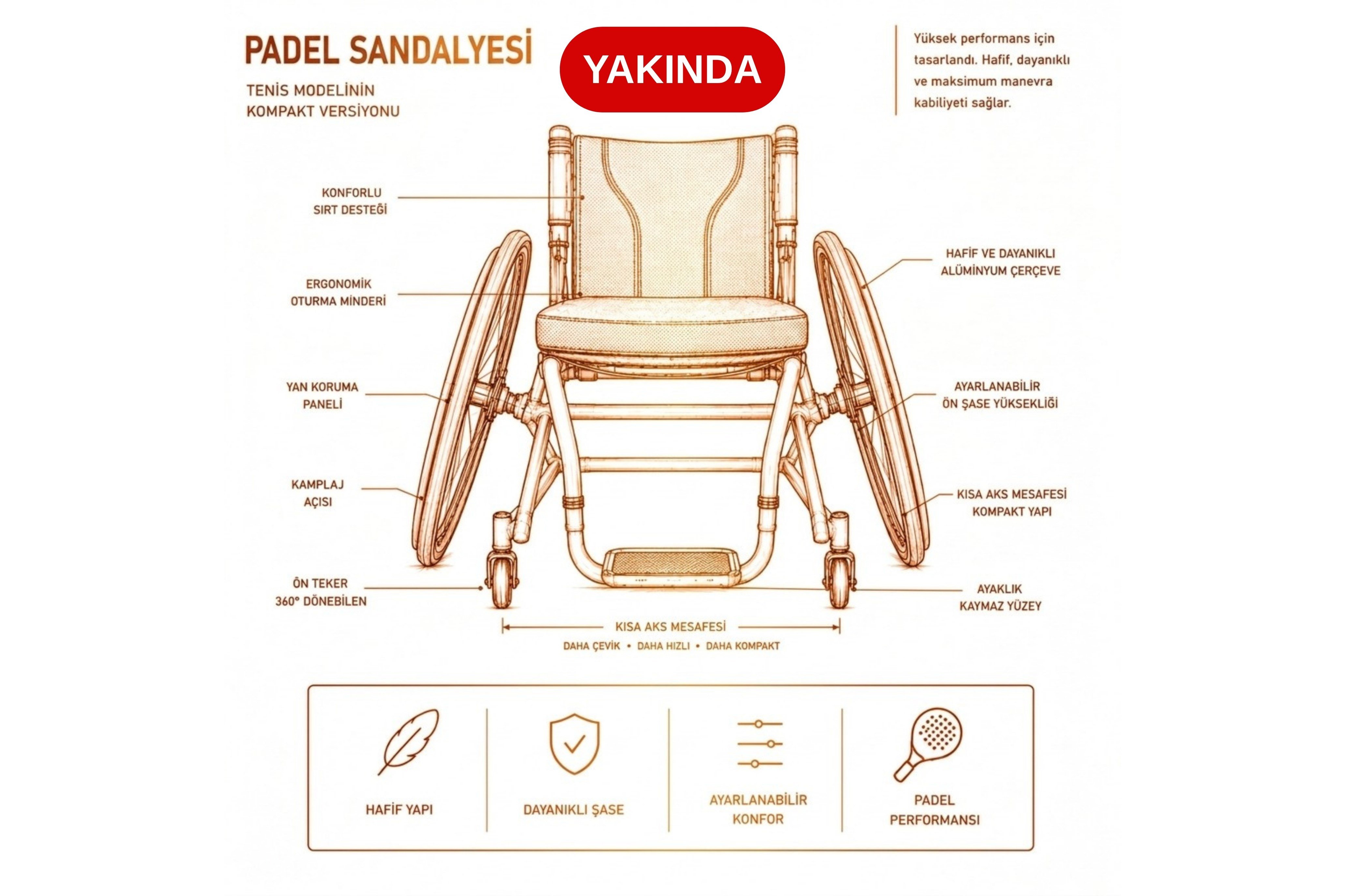 Padel Sandalyesi