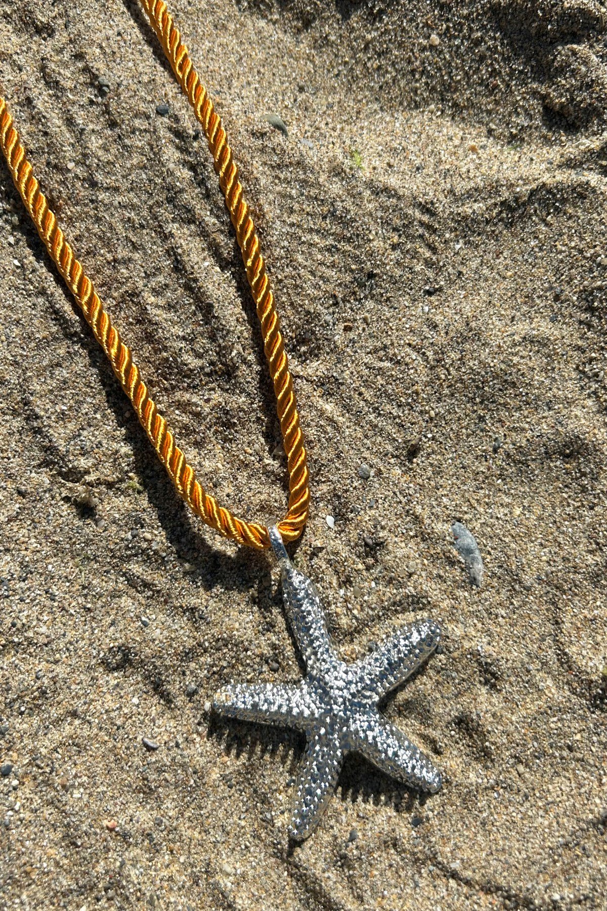 Deniz Yıldızı Temalı Yazlık/Plajlık Kadın Kolye - Ayarlanabilir (28cm + 7 cm)