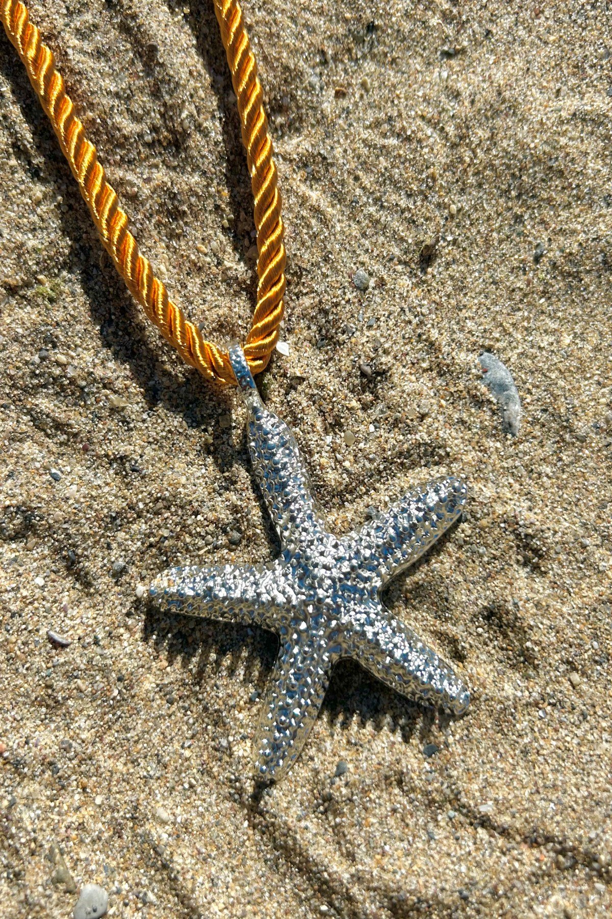 Deniz Yıldızı Temalı Yazlık/Plajlık Kadın Kolye - Ayarlanabilir (28cm + 7 cm)