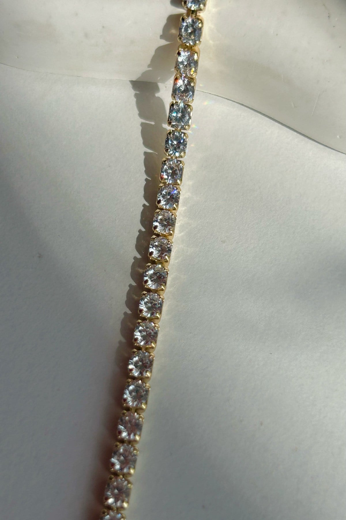 Özel Seri 14K Altın Kaplama Su Yolu Kadın Bileklik-1. Sınıf Kalite/Kararmaz/Paslanmaz-(17 cm+2 cm)