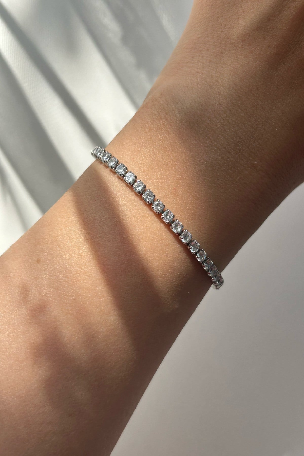 Özel Seri 14K Altın Kaplama Su Yolu Kadın Bileklik-1. Sınıf Kalite/Kararmaz/Paslanmaz-(17 cm+2 cm)
