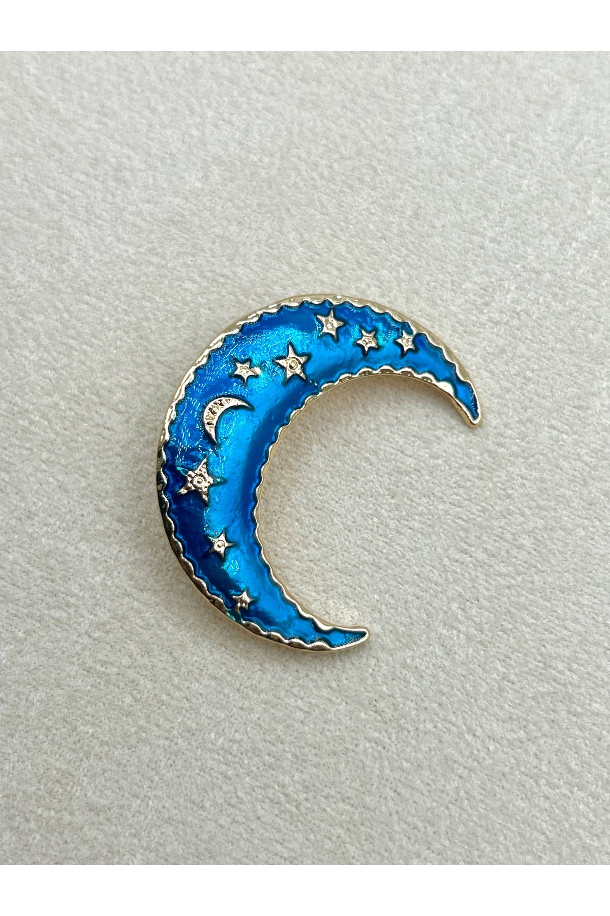 Taşlı Lale Buketi Kadın Broş (5 cm) - Çanta, Şapka, Ceket, Eşarp ve Yaka'da Kullanılabilir