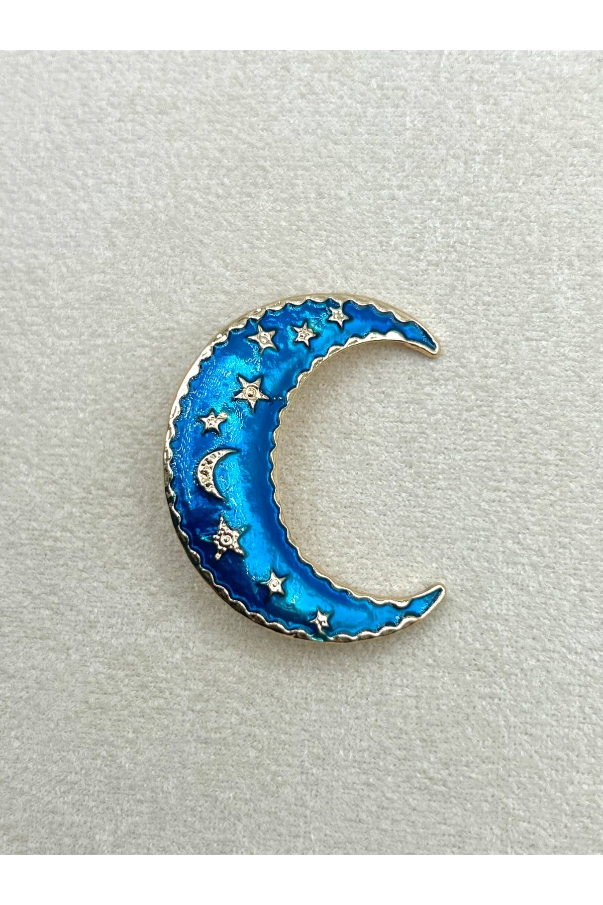 Taşlı Lale Buketi Kadın Broş (5 cm) - Çanta, Şapka, Ceket, Eşarp ve Yaka'da Kullanılabilir