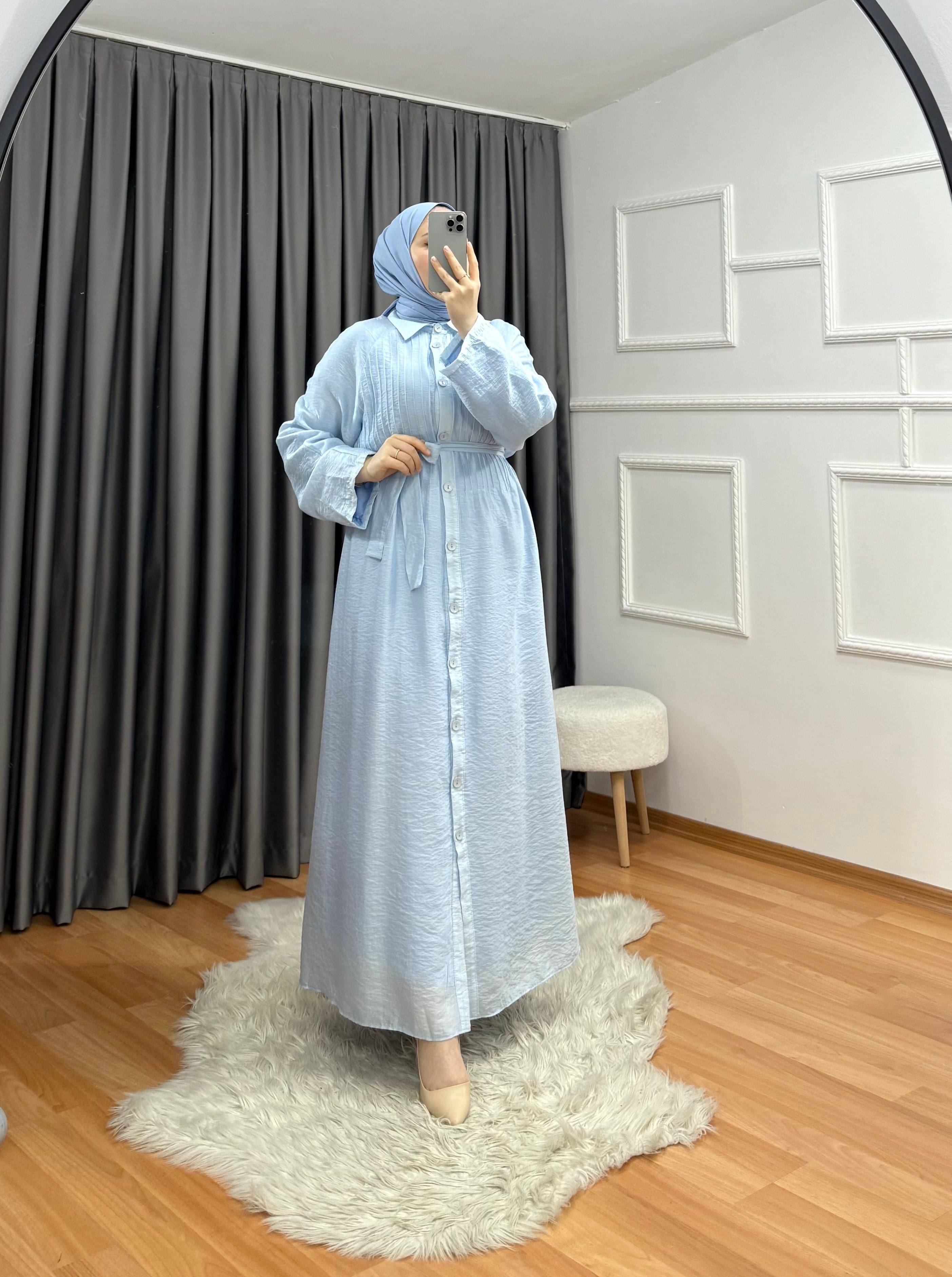Fulya Elbise Mavi 0022 