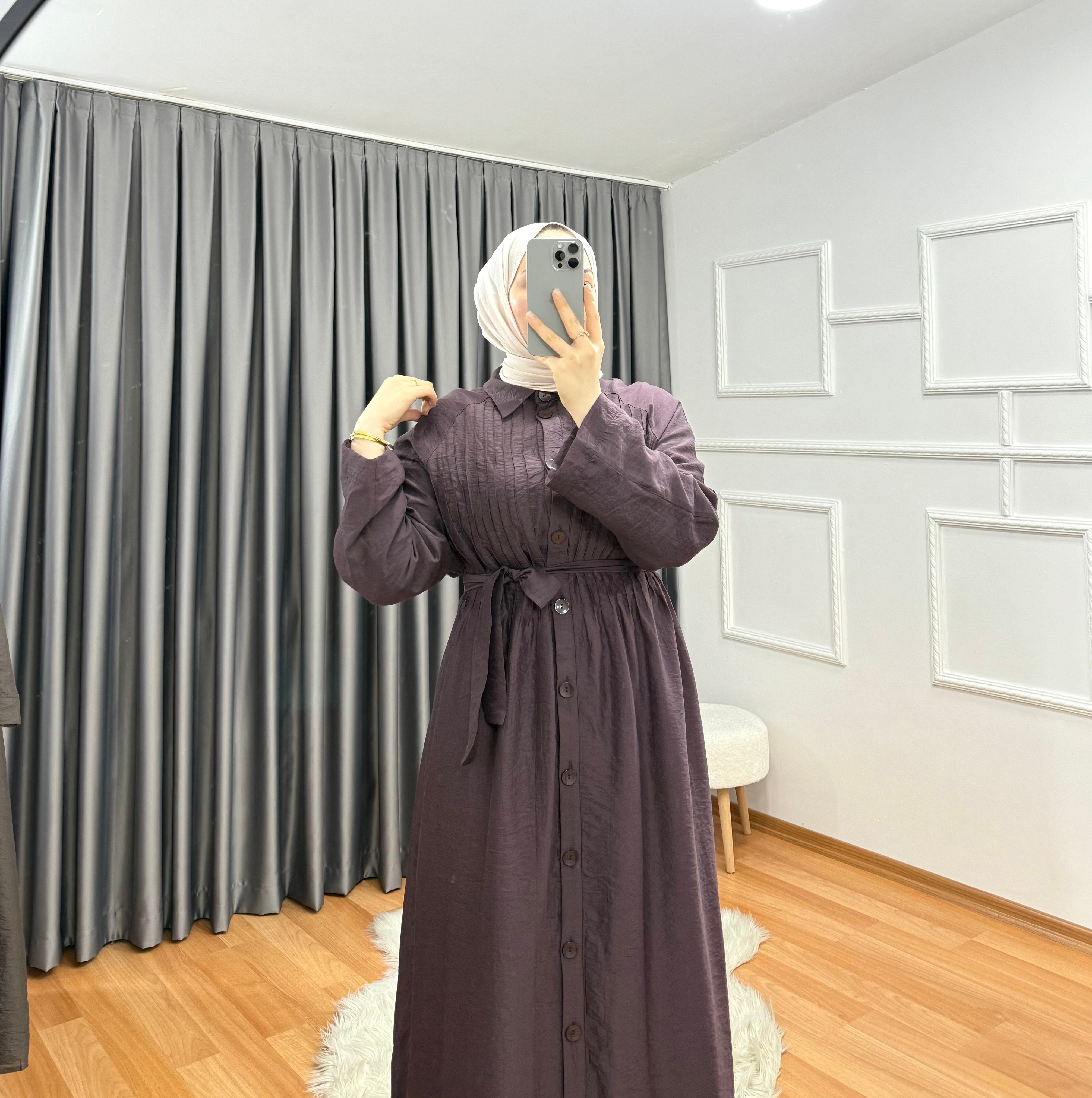 Fulya Elbise Mürdüm 0022 