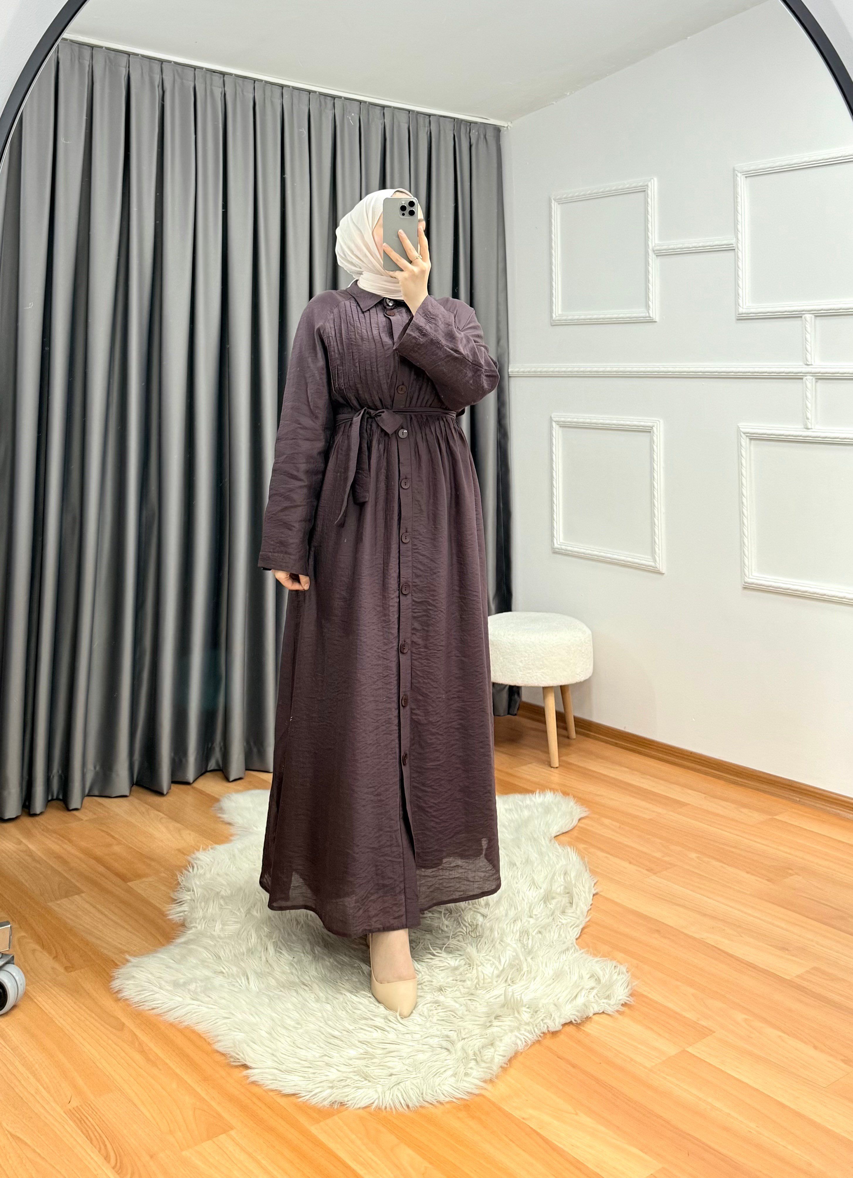 Fulya Elbise Mürdüm 0022 