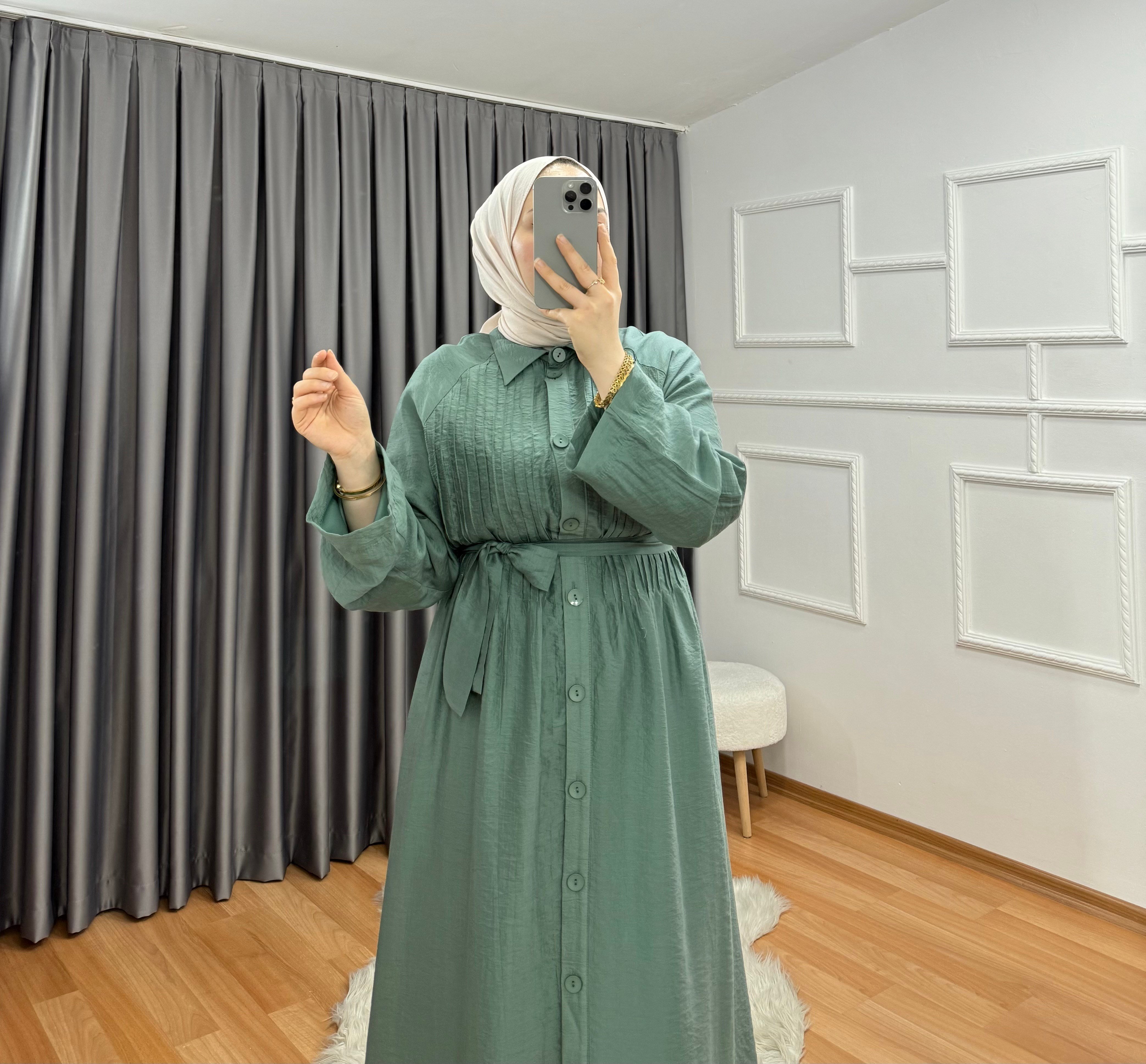 Fulya Elbise Yeşil 0022 