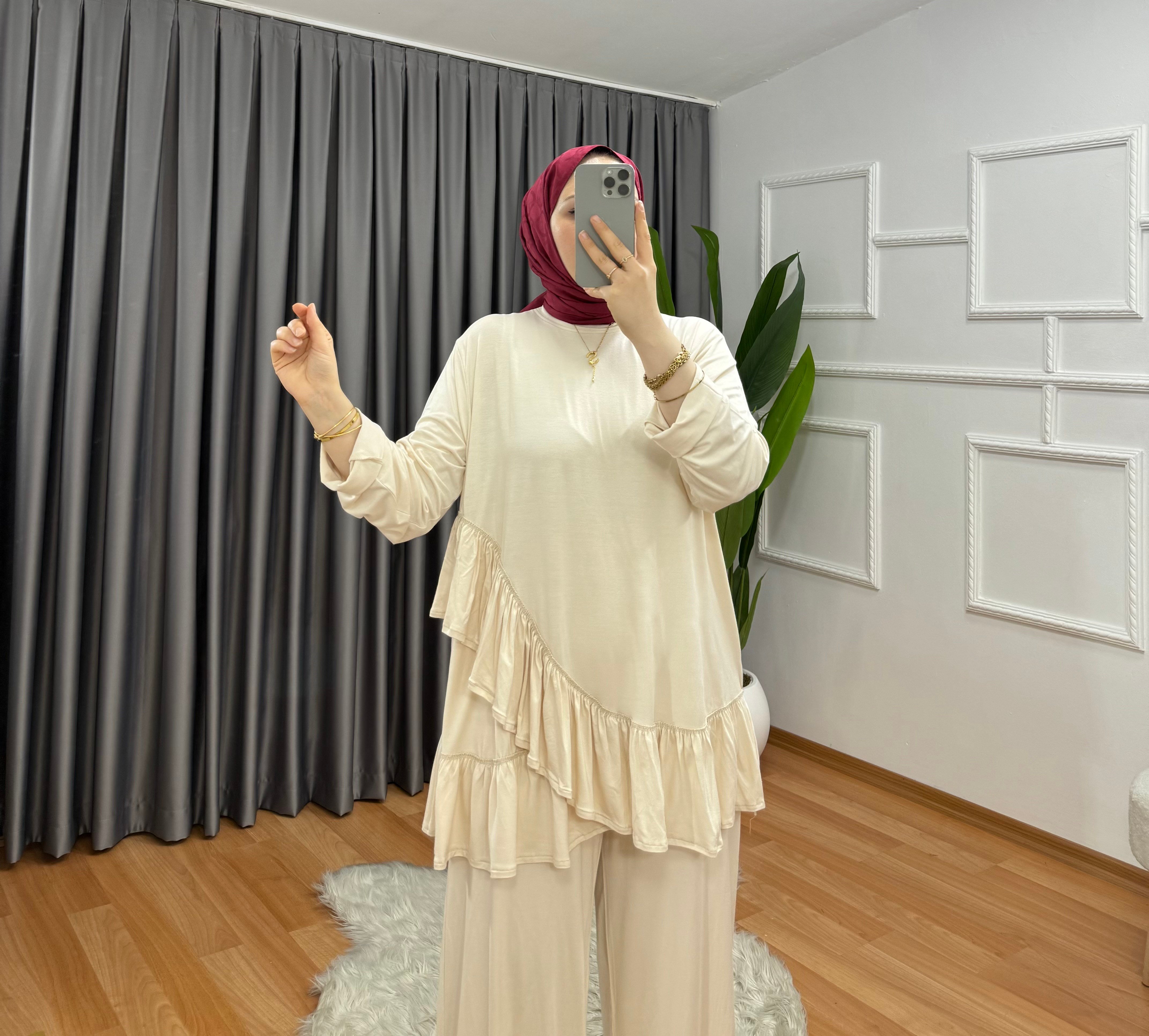 Dora Takım Bej 1012 