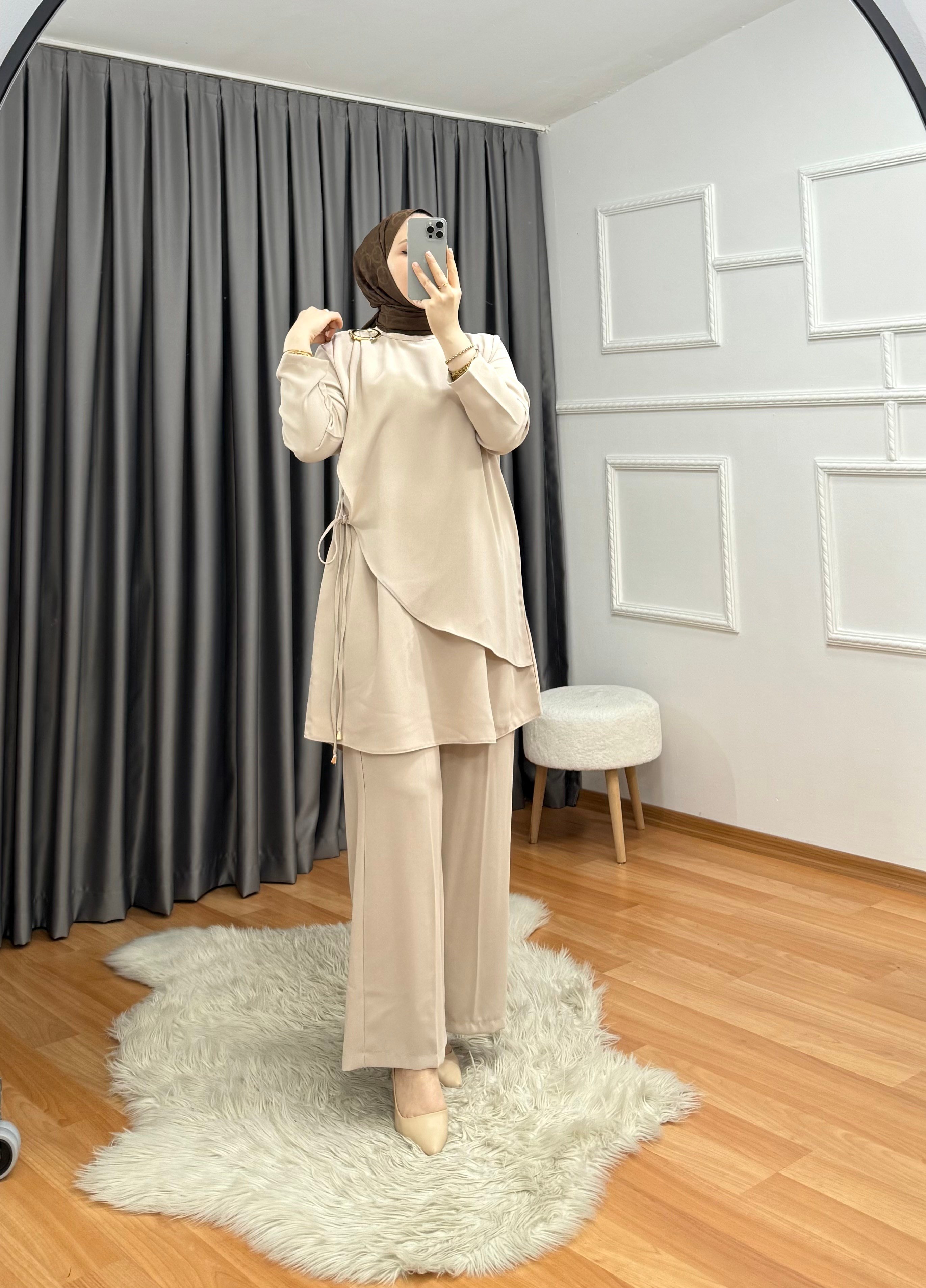 Tina Takım Bej 1020 