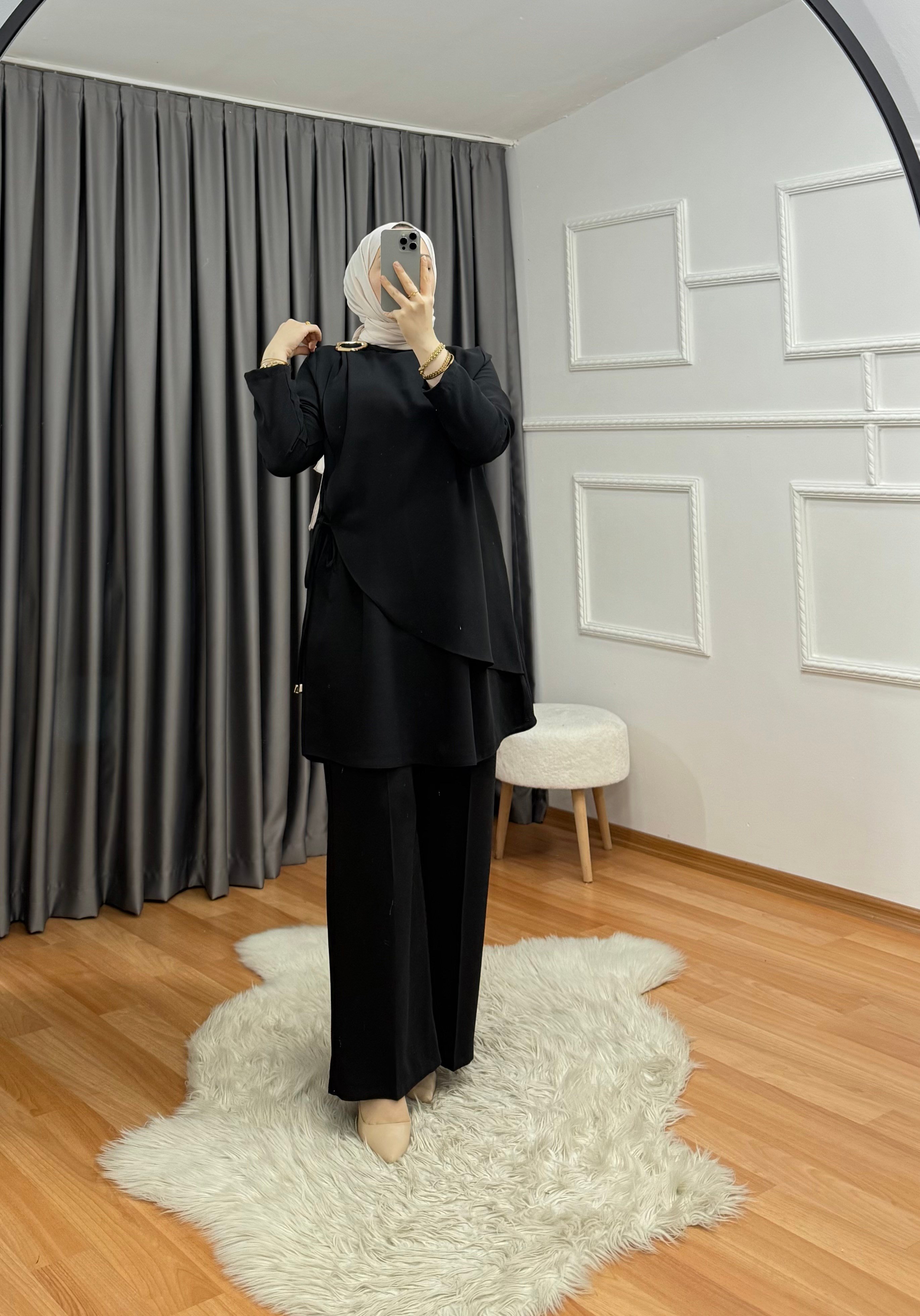 Tina Takım Siyah 1020 