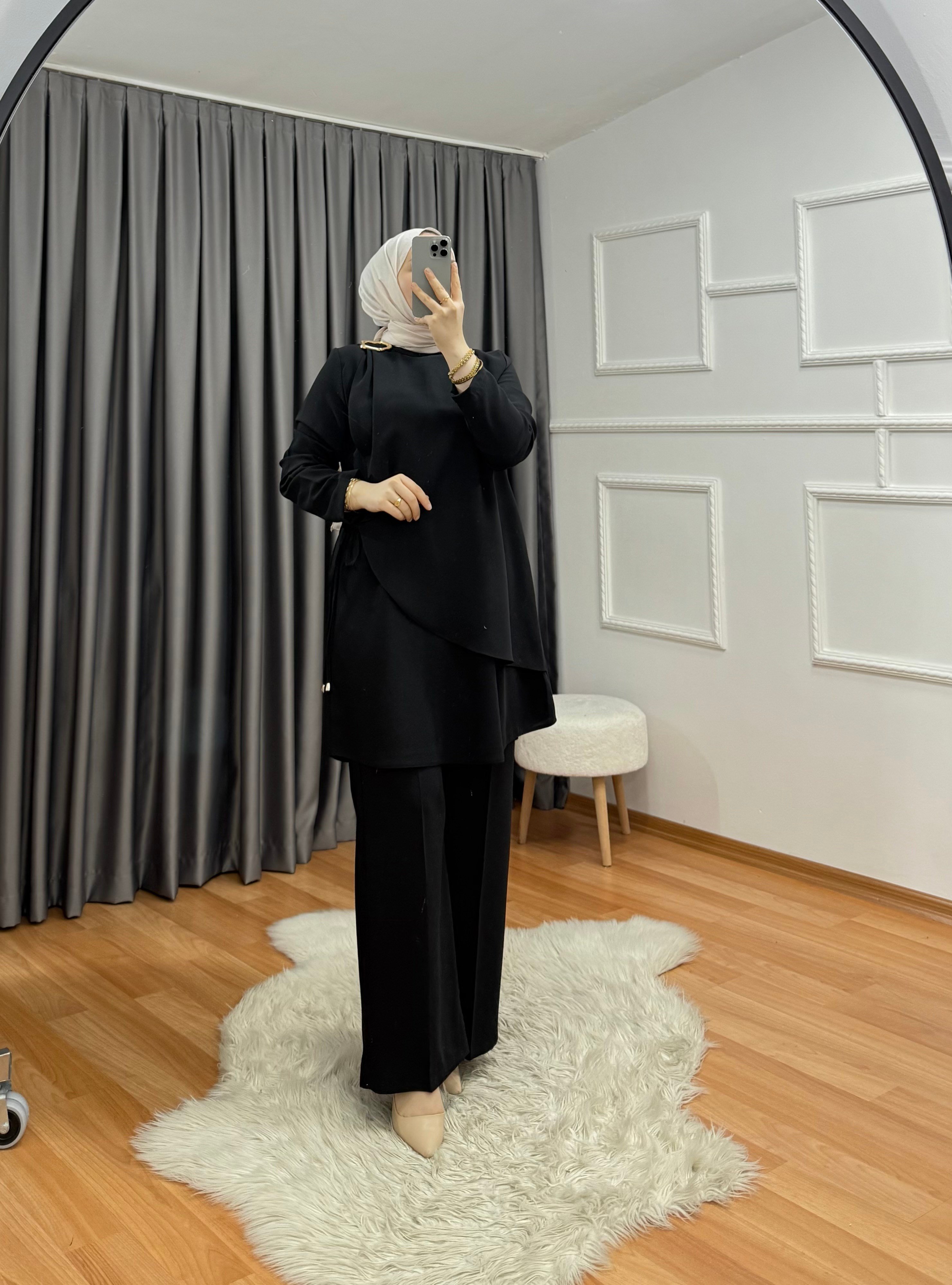 Tina Takım Siyah 1020 