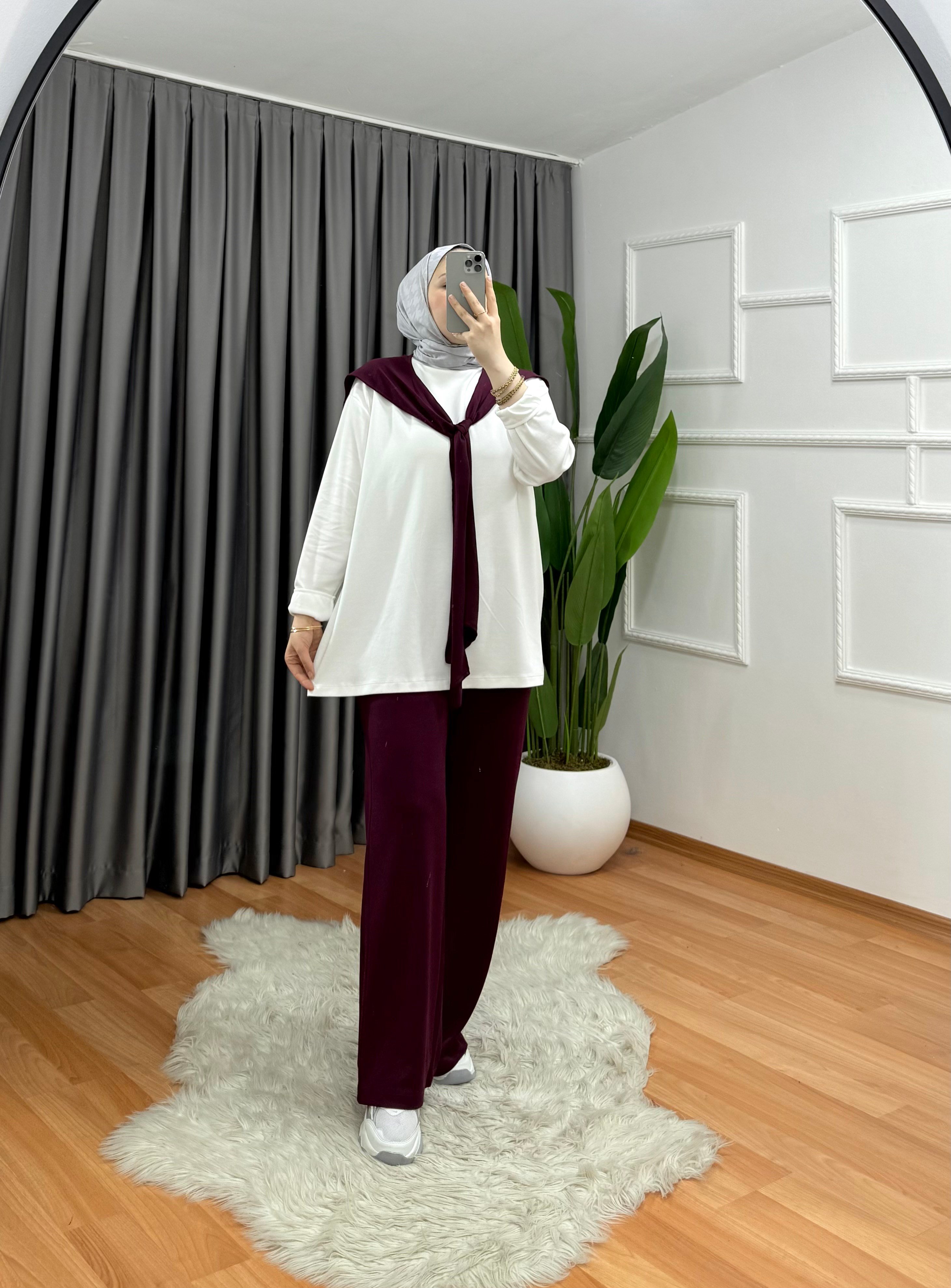 İdil Takım Bordo 1038 