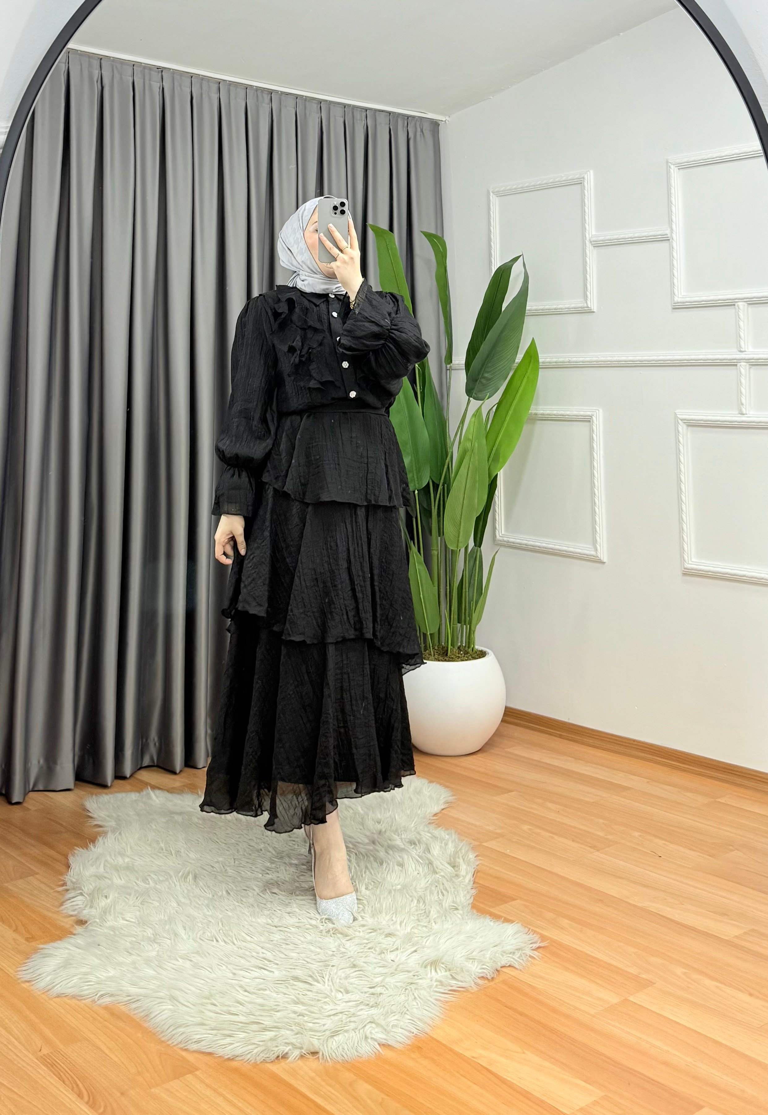 Elçin Takım Siyah 1040 