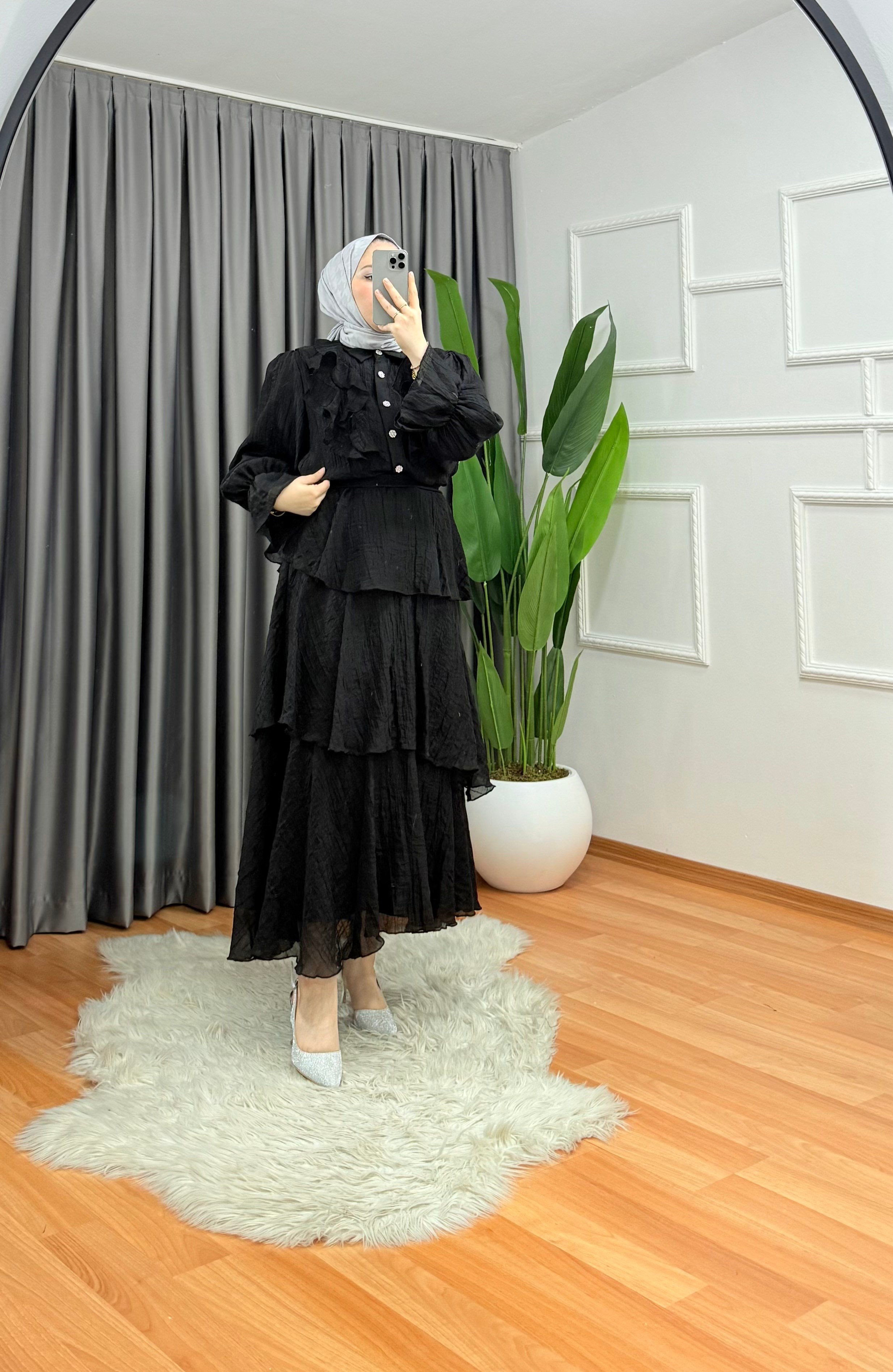 Elçin Takım Siyah 1040 