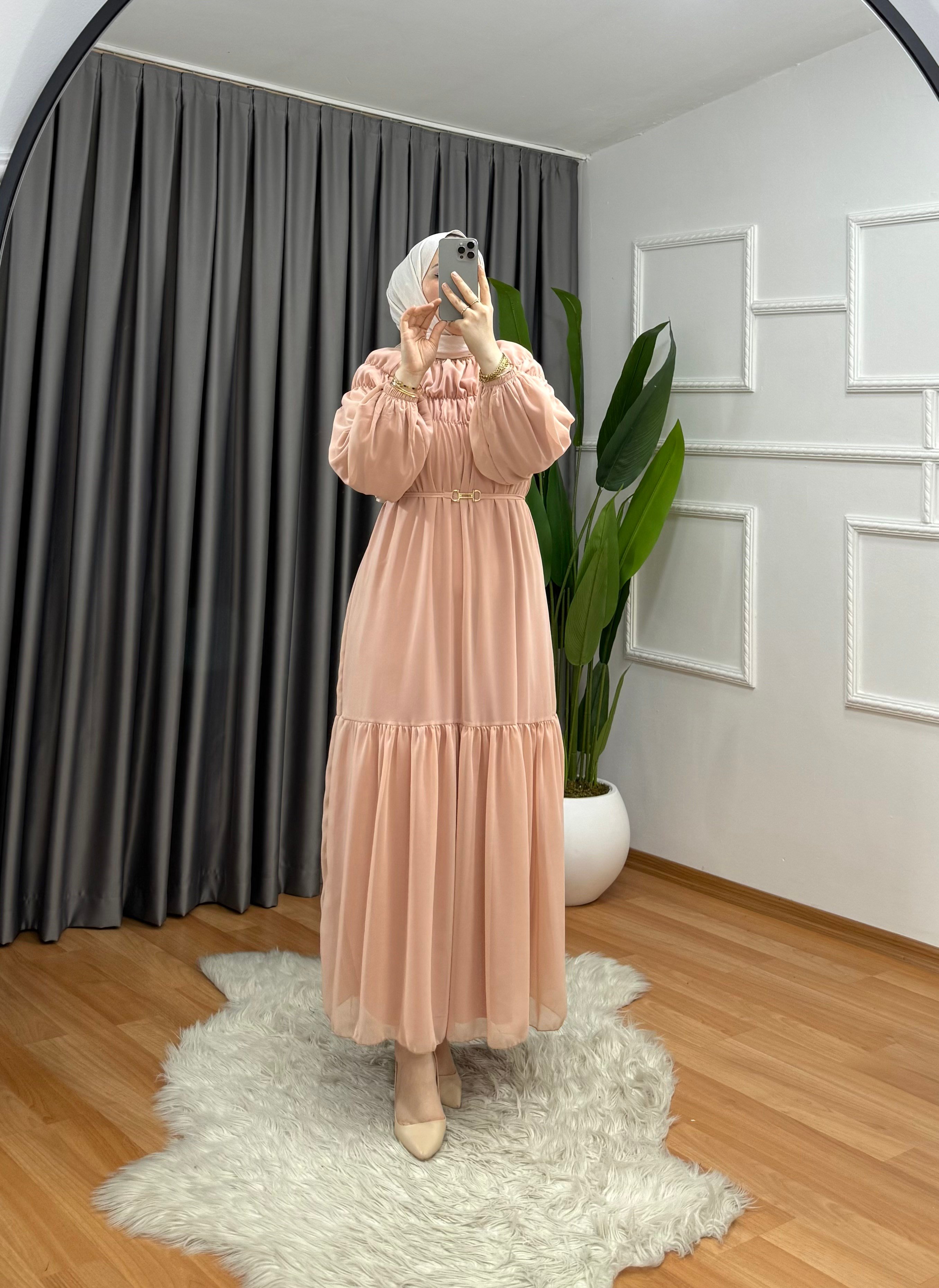 Çelebi Elbise Pembe 1044 
